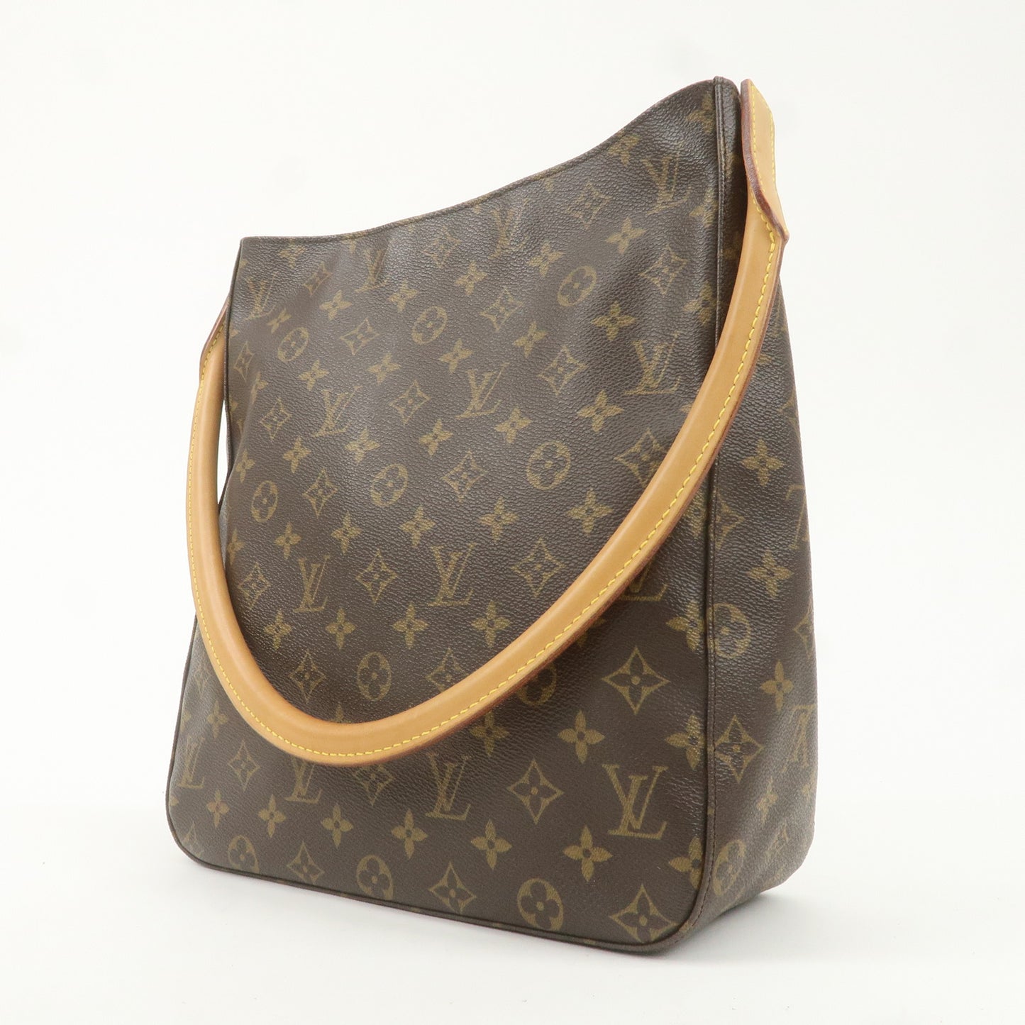 Louis Vuitton Monogram Looping GM Shoulder Bag Brown M51145