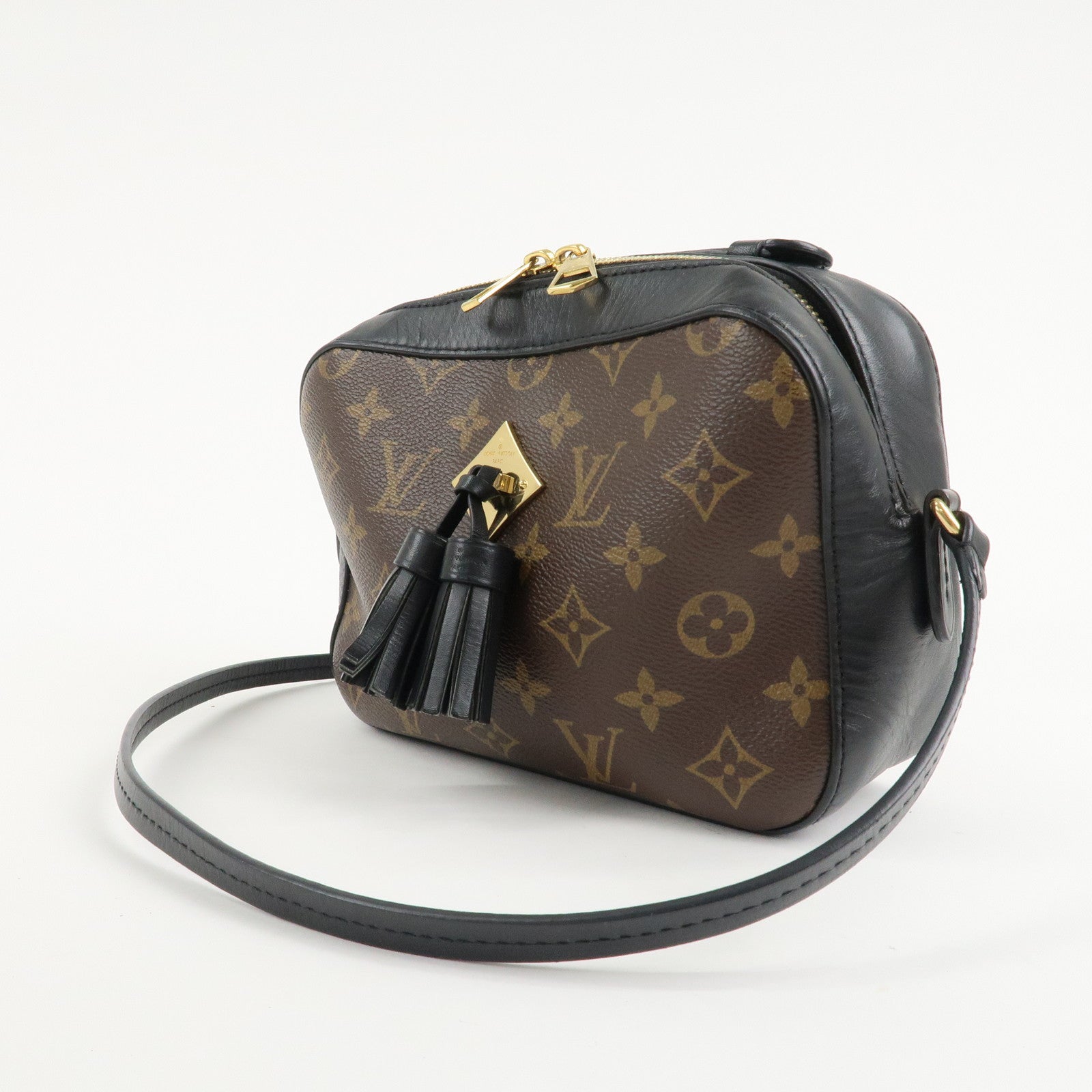 Louis Vuitton Monogram Saintonge Shoulder Bag Brown M43555