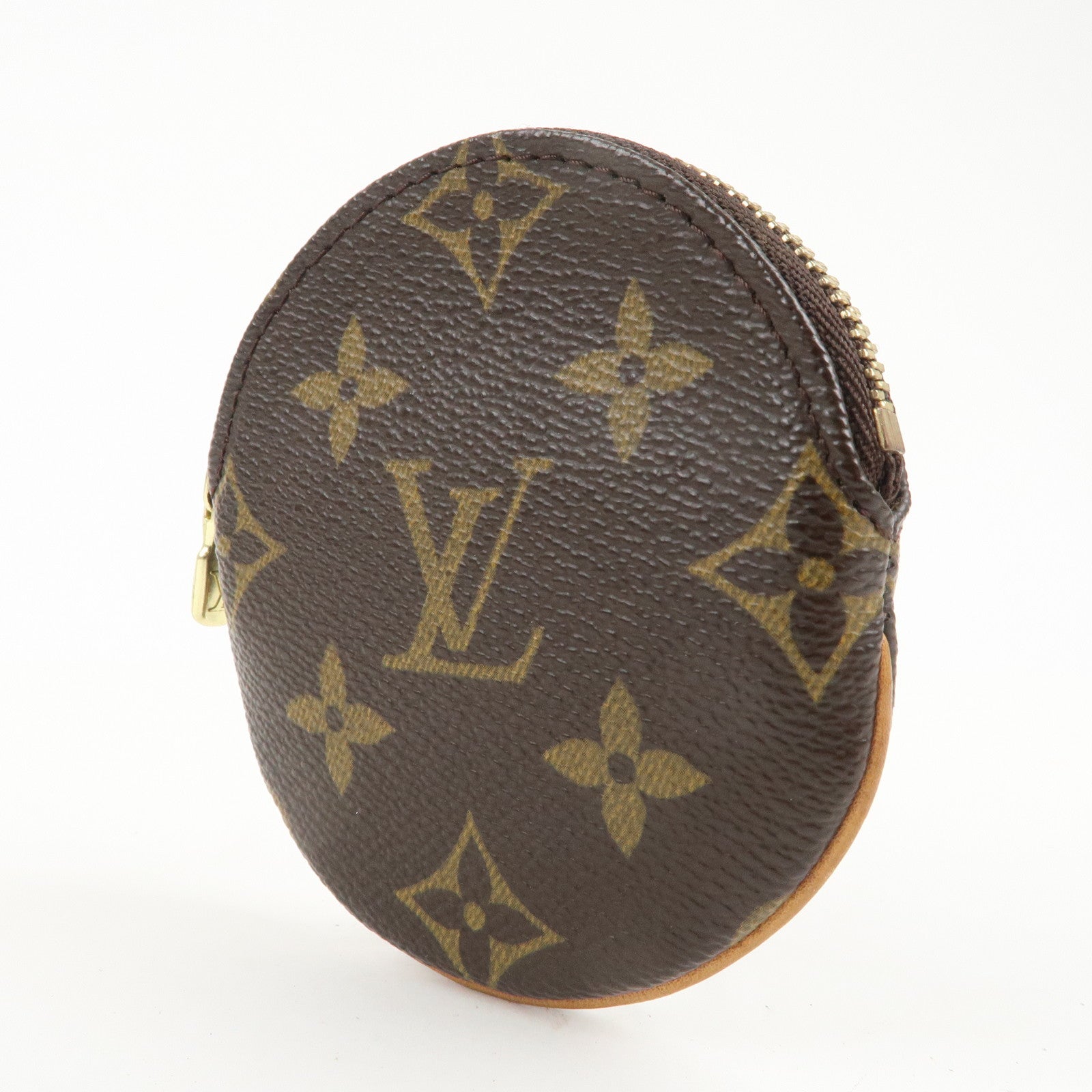 Louis Vuitton Monogram Porte Monnaie Rond Coin Case M61926