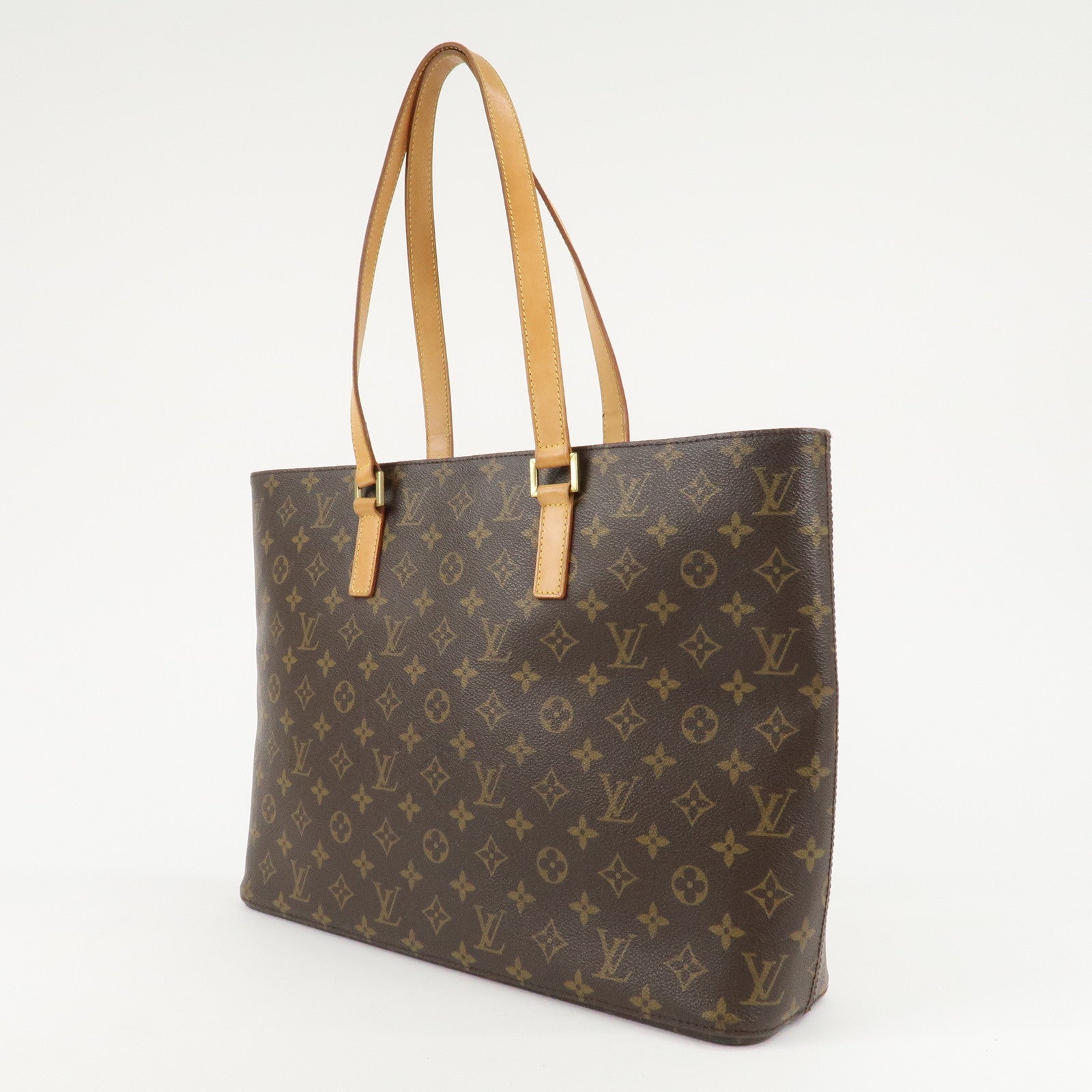 Louis Vuitton Monogram Luco Tote Bag Hand Bag Brown M51155