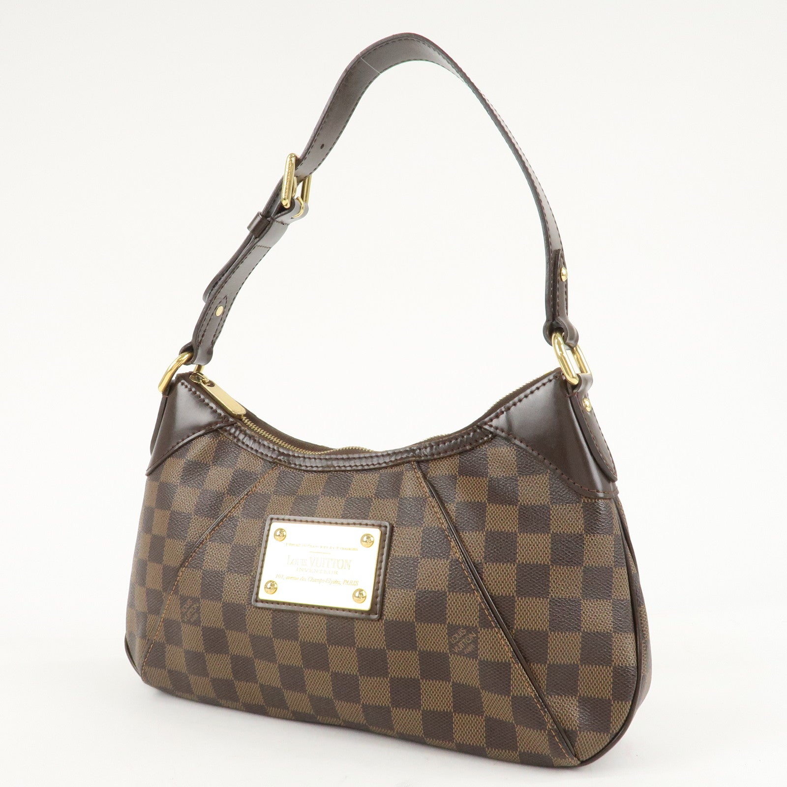 Louis Vuitton Damier Thames PM Shoulder Bag Hand Bag N48180