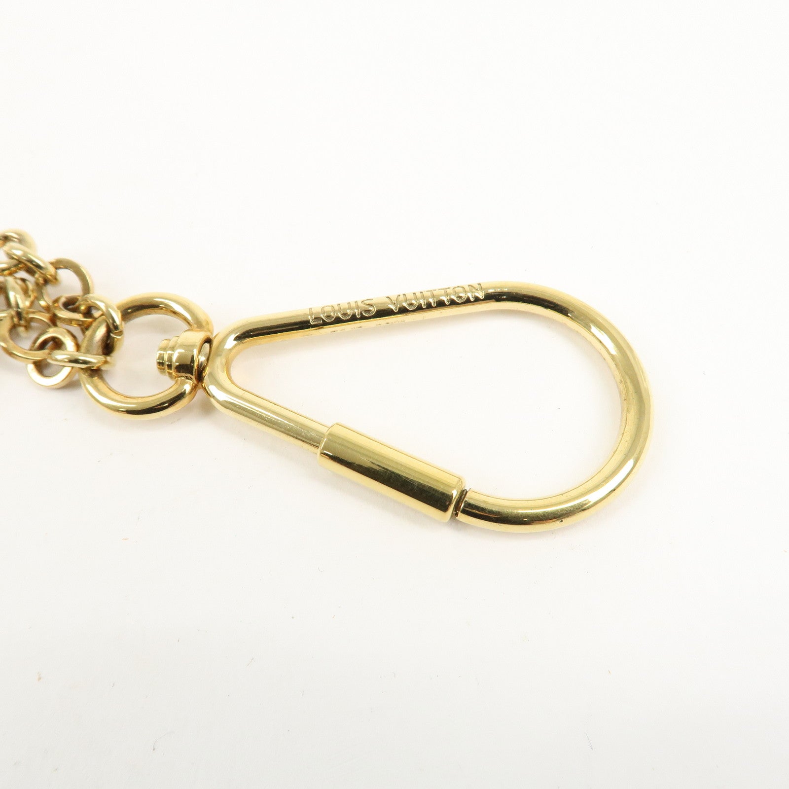 Louis Vuitton Porte Cles Puzzle Bag Charm Gold M65218