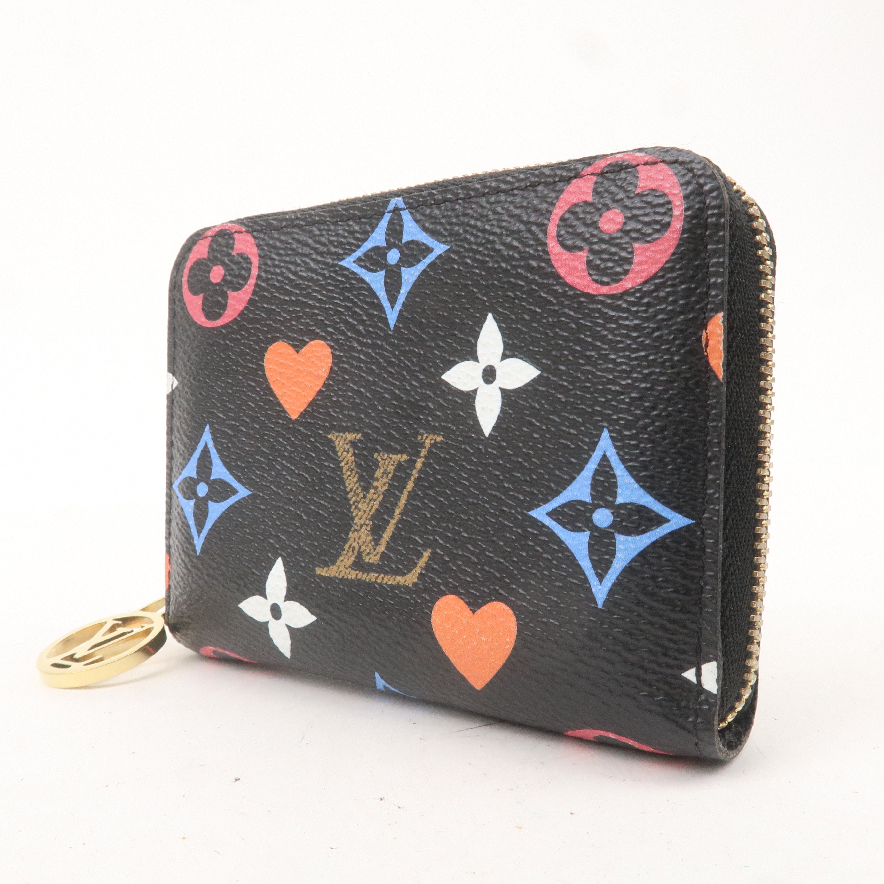 Louis Vuitton Game On Zippy Coin Purse Coin case Noir M80305