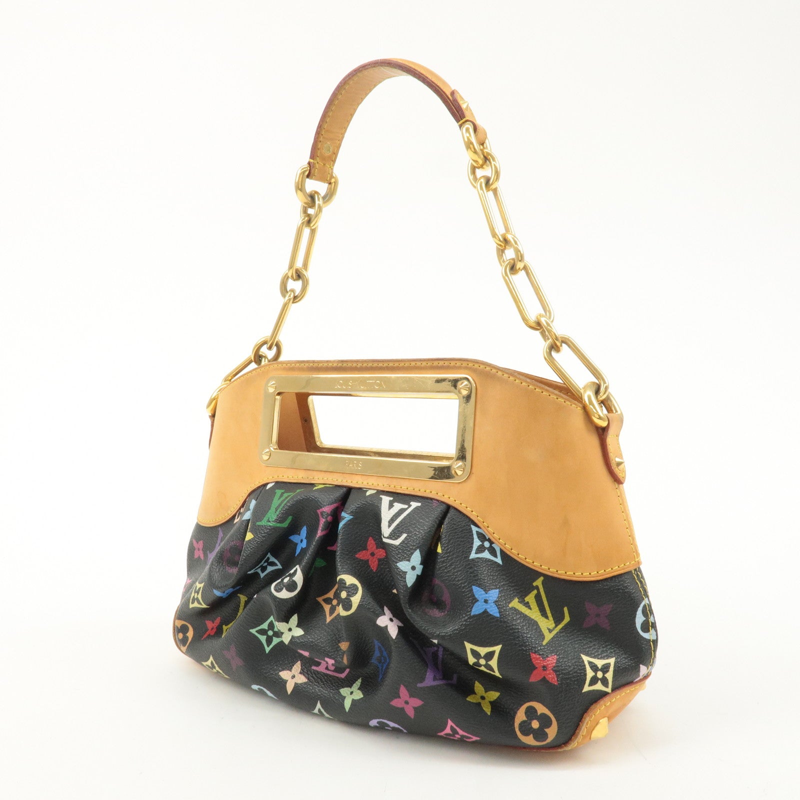 Louis Vuitton Monogram Multicolor Judy PM Hand Bag M40258