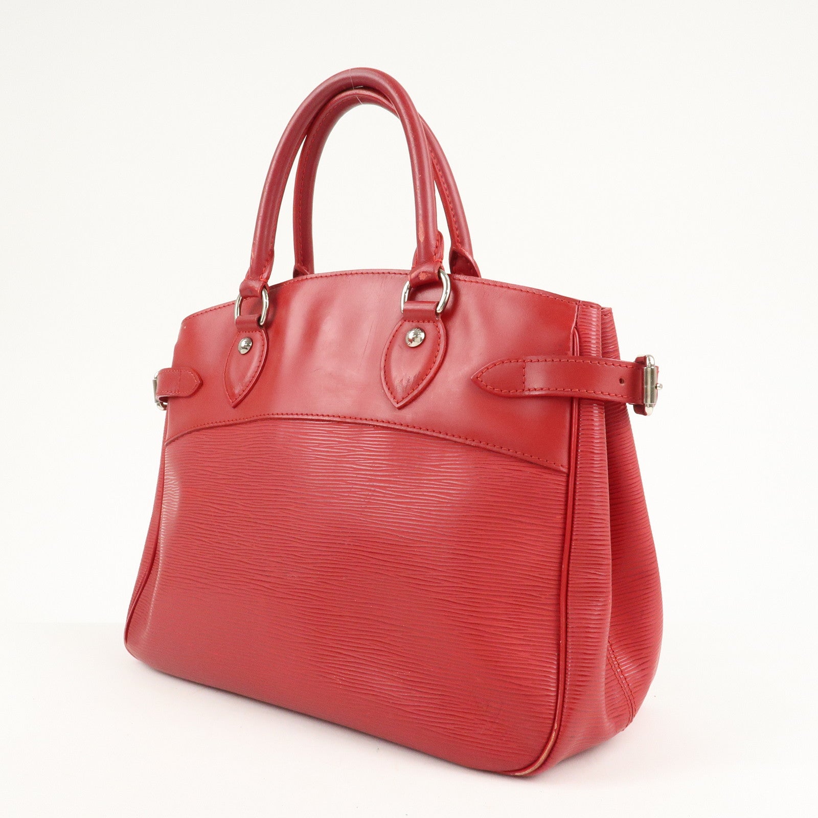 Louis Vuitton Epi Leather Passy PM Tote Bag Rouge M5926E