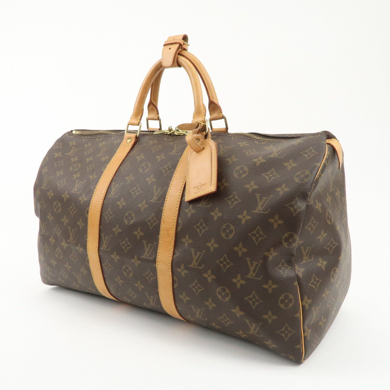 Louis Vuitton Monogram Keep All 50 Bag Old Style M41426 Used