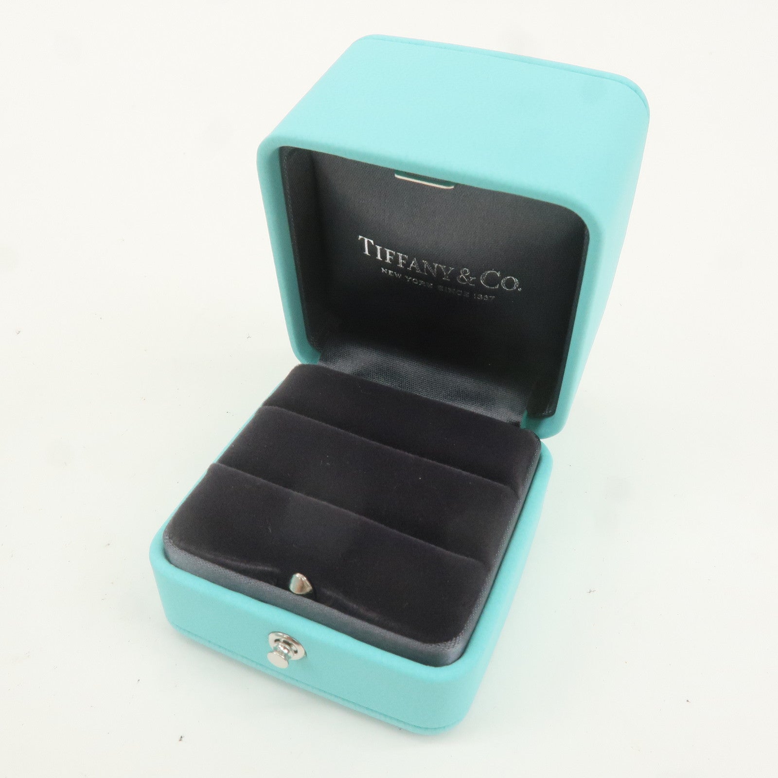 Tiffany&Co. Set of 2 Jewelry Box For Pair Rings Tiffany Blue