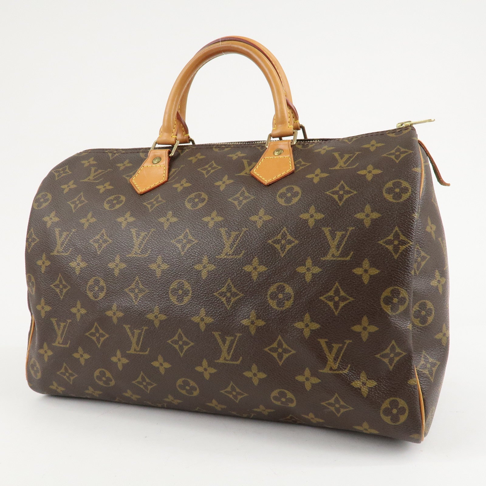 Louis Vuitton Monogram Speedy 35 Hand Bag Boston Bag M41524