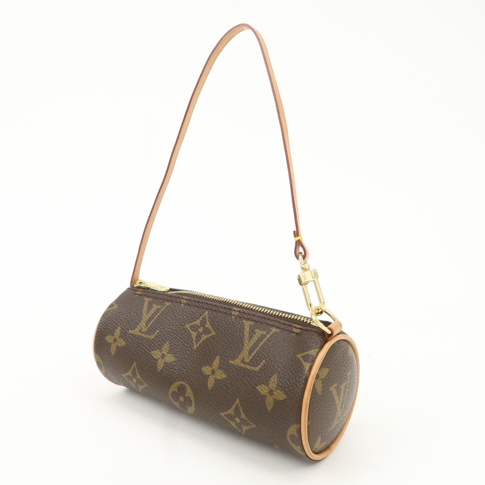 Louis Vuitton Monogram Mini Pouch for Papillon Bag Brown