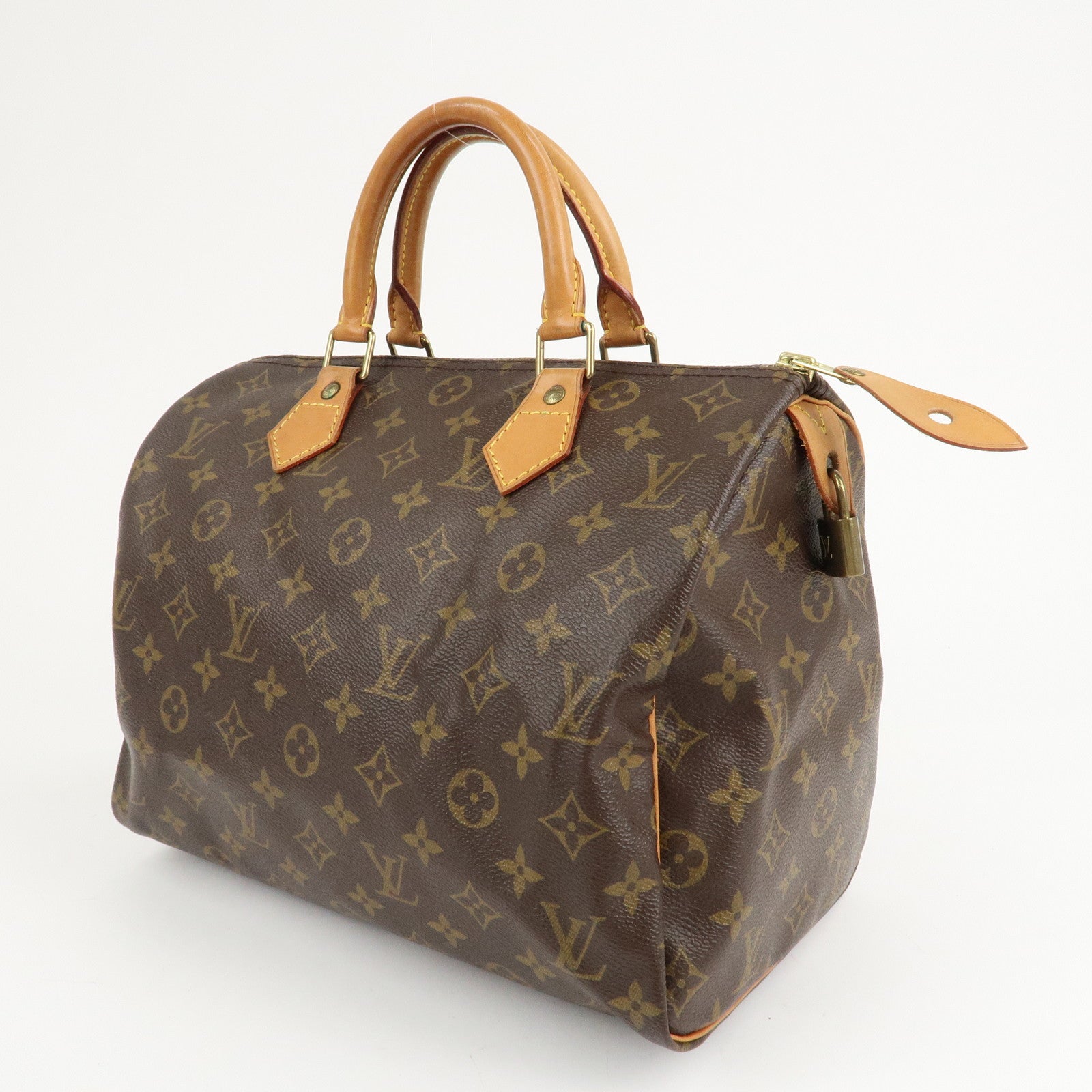 Louis Vuitton Monogram Speedy 30 Hand Bag Boston Bag M41526