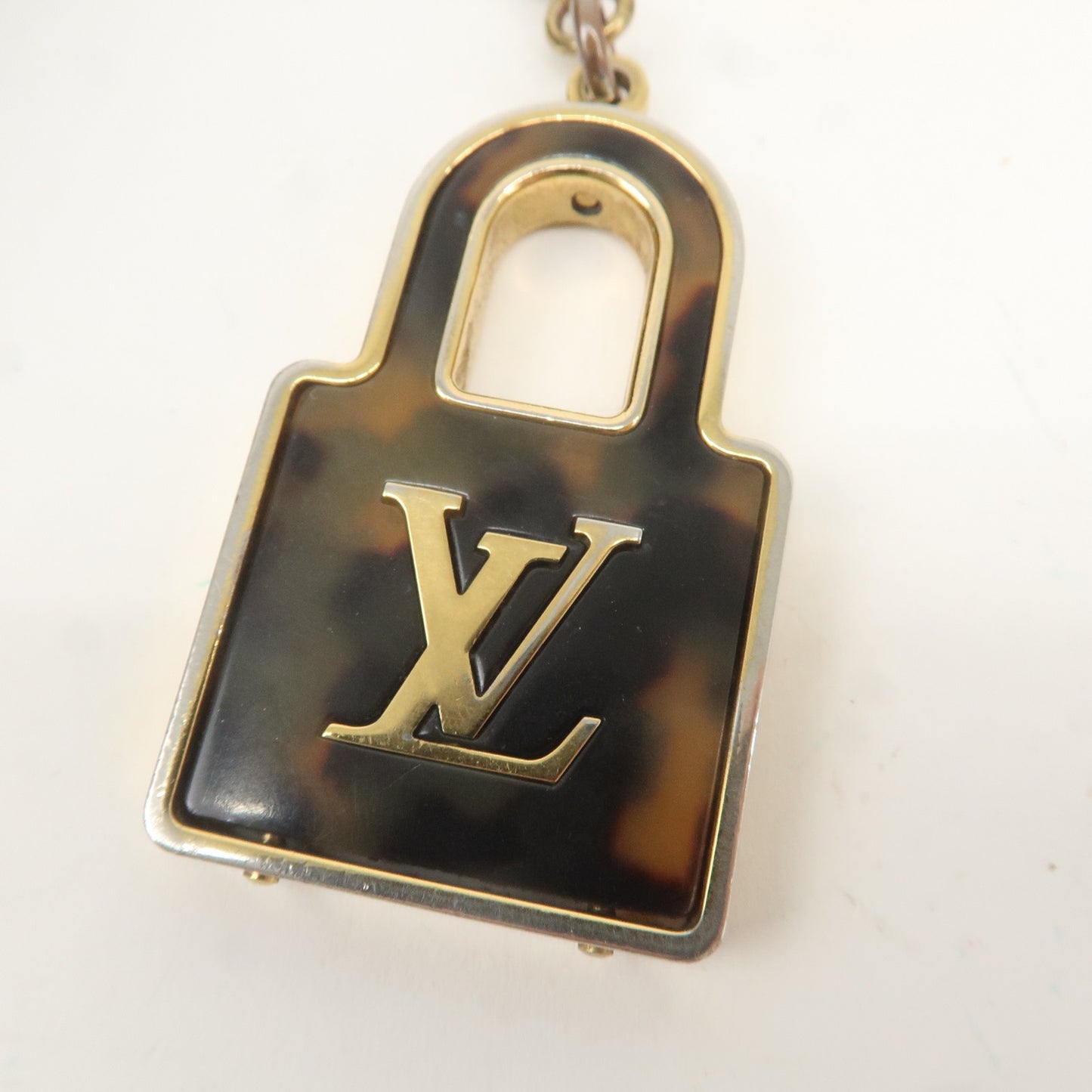 Louis Vuitton Porte Cles Confidence Bag Charm Gold M65088