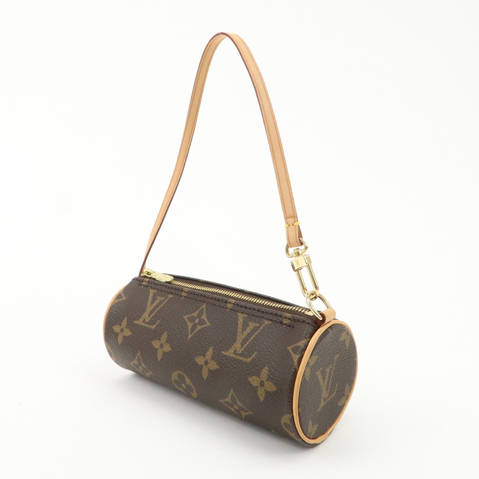 Louis Vuitton Monogram Mini Pouch for Papillon Bag Brown Used