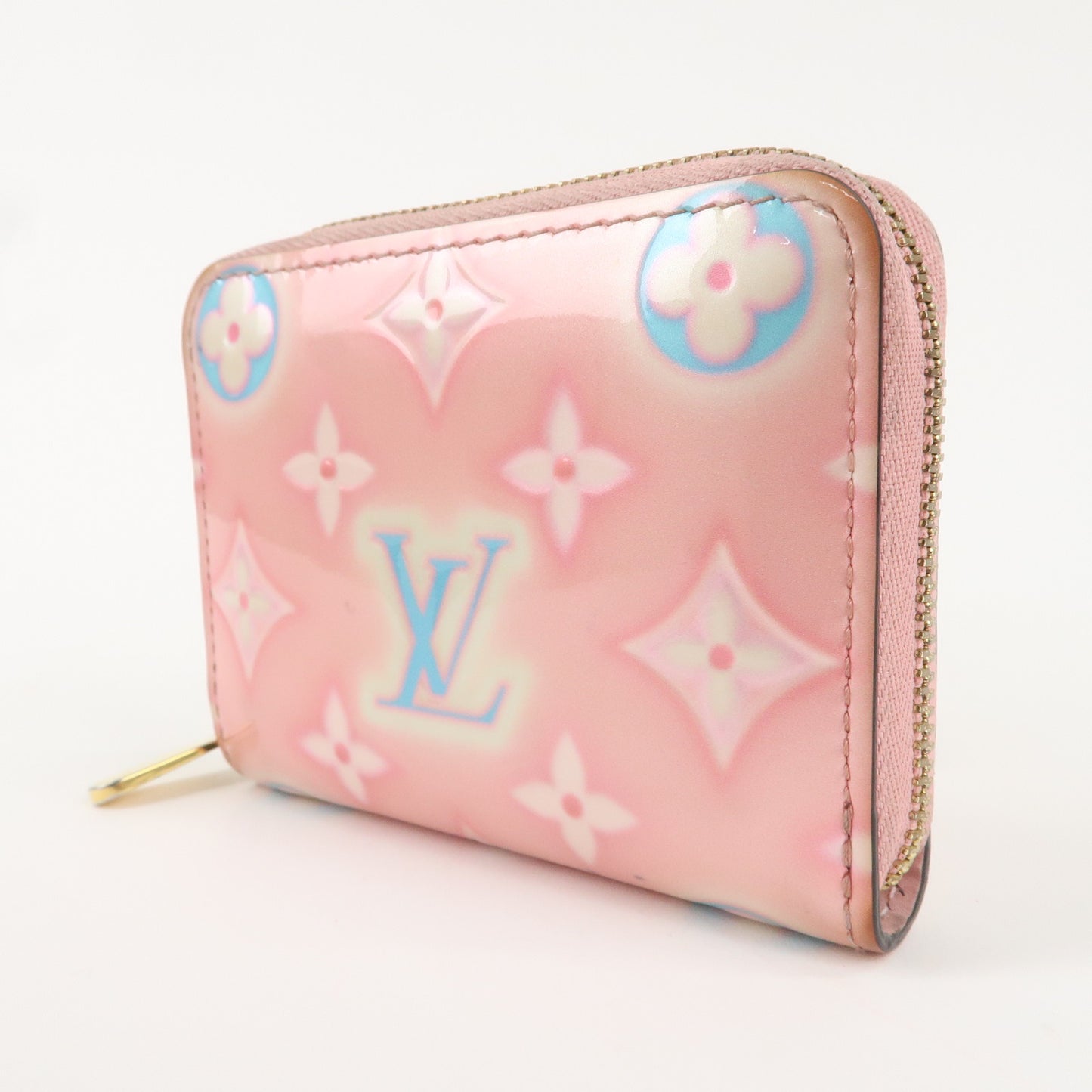 Louis Vuitton Monogram Vernis Zippy Coin Purse Valentine Limited