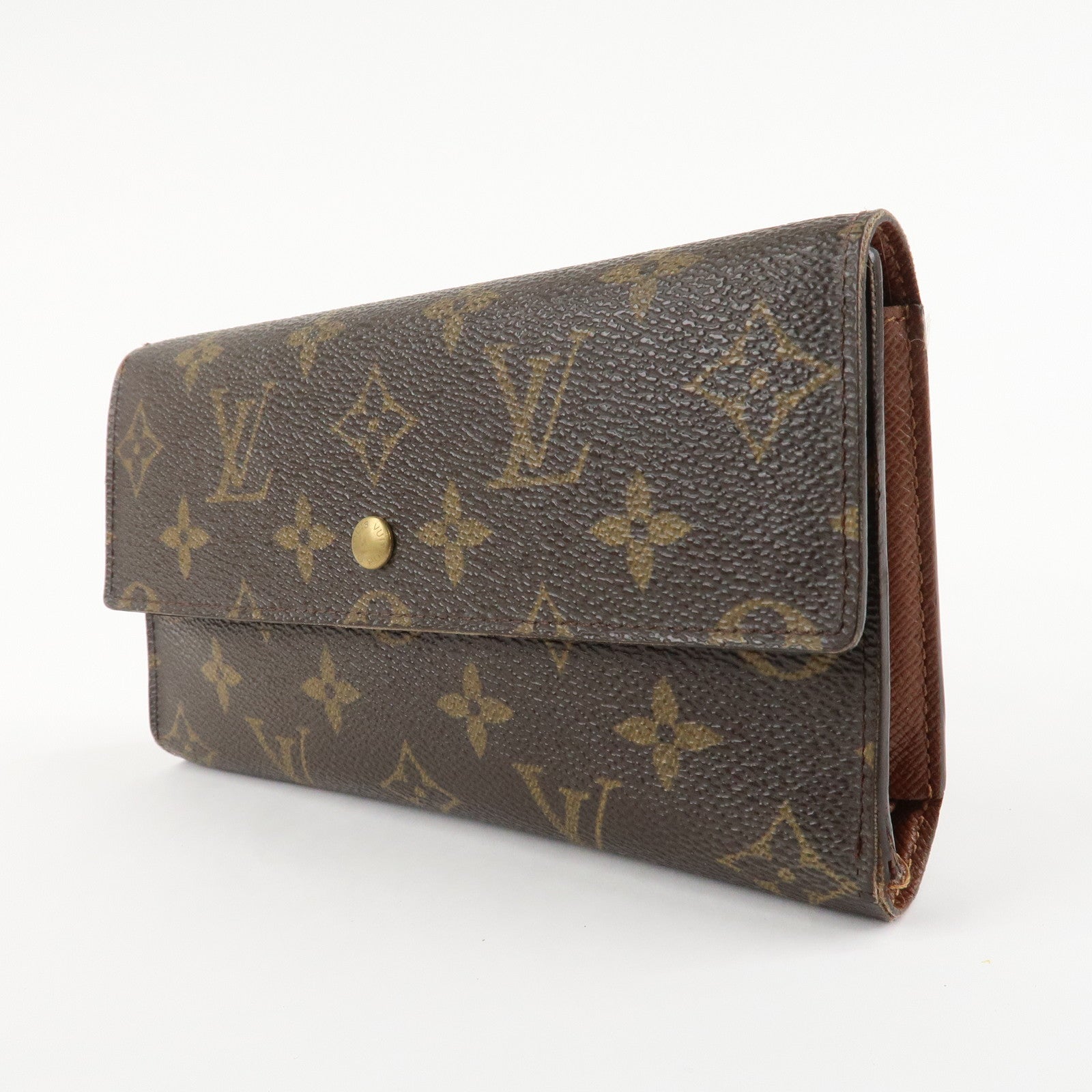 Louis Vuitton Monogram Porte Tresor International Wallet M61215