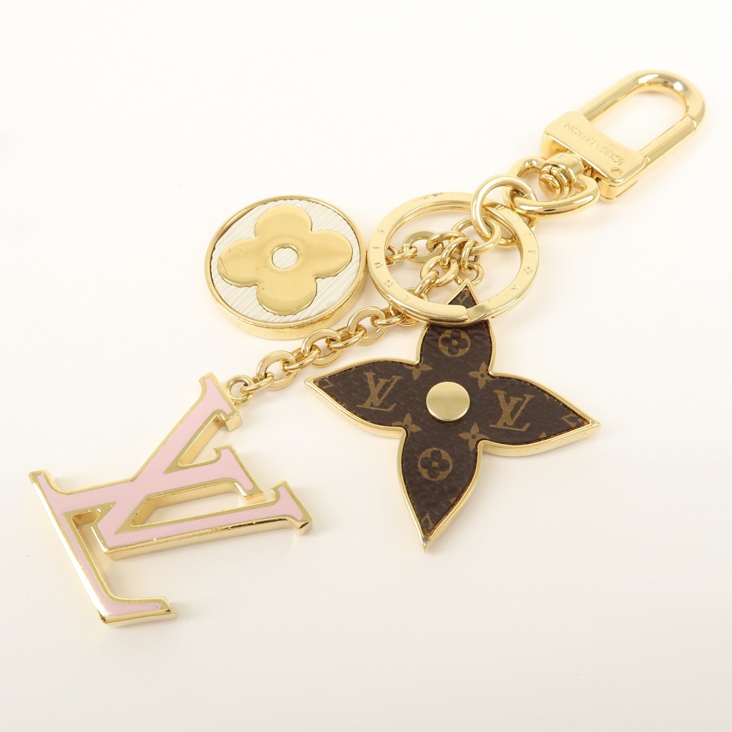 Louis Vuitton Porte Cles Spring Street Bag Charm Gold M69008