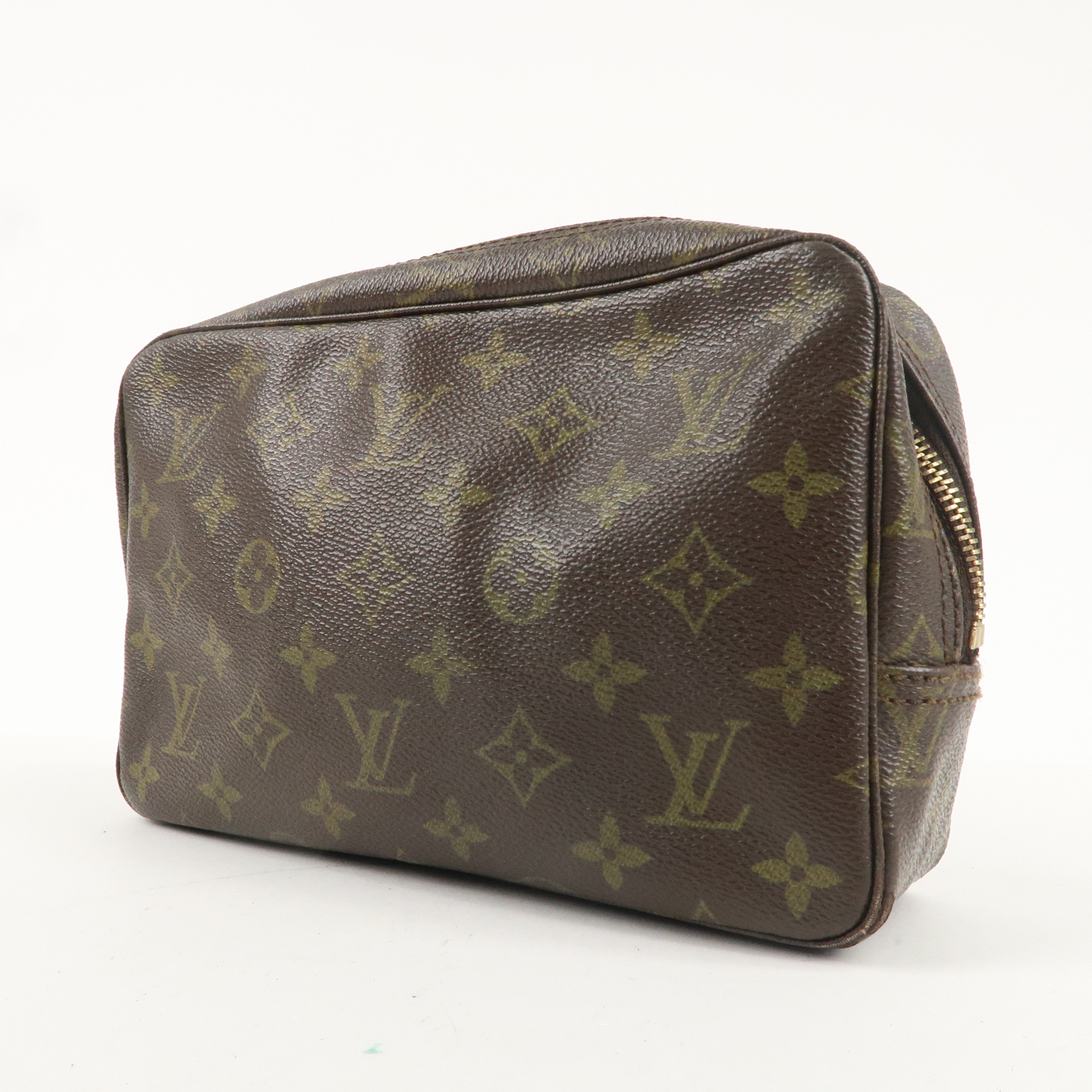 Louis Vuitton Monogram Trousse Toilette 23 Pouch Brown M47524