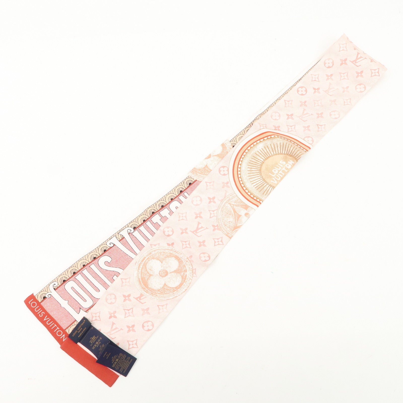 Louis Vuitton Bandeau Malle Merveilleuse Scarf Rose M77184 Used