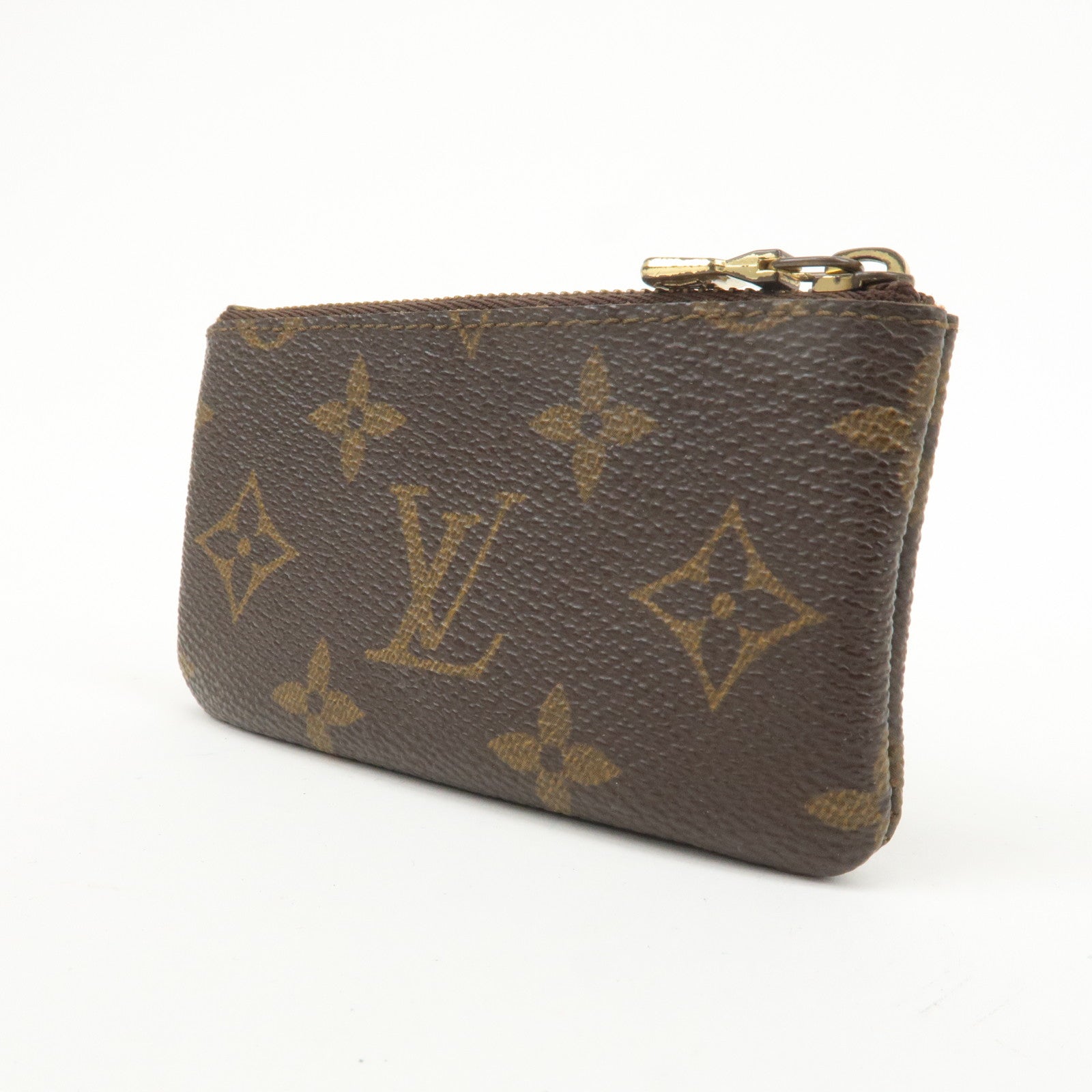 Louis Vuitton Monogram Pochette Cles Coin Case Key Case M62650