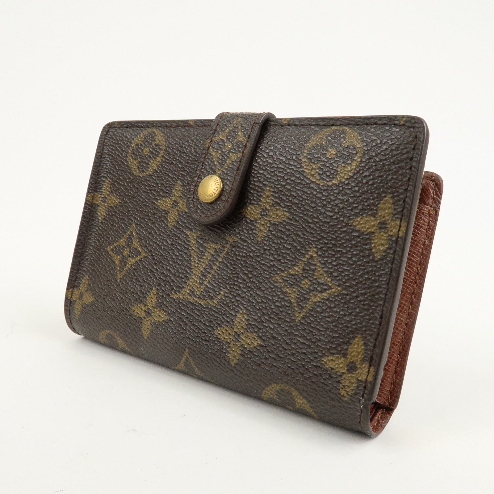 Louis Vuitton Set of 2 Monogram Bi-fold Wallet M61663 M61207 Used