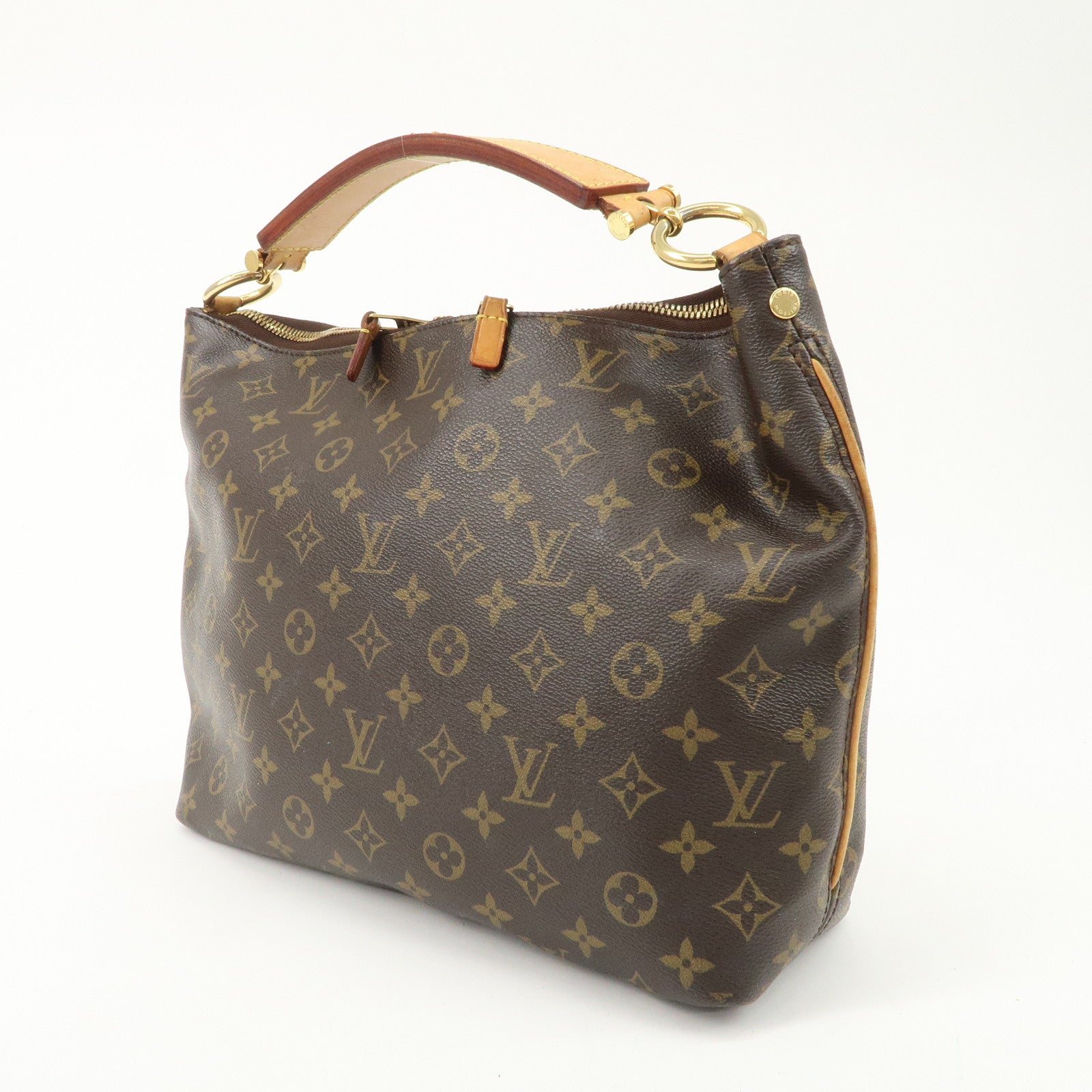 Louis Vuitton Monogram Shuri MM Shoulder Bag Hand Bag M40587Used F/S