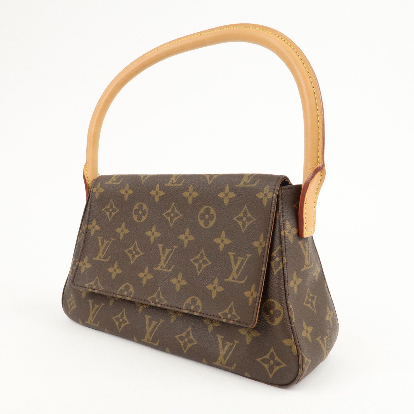 Louis Vuitton Monogram Mini Looping Shoulder Bag Hand Bag M51147