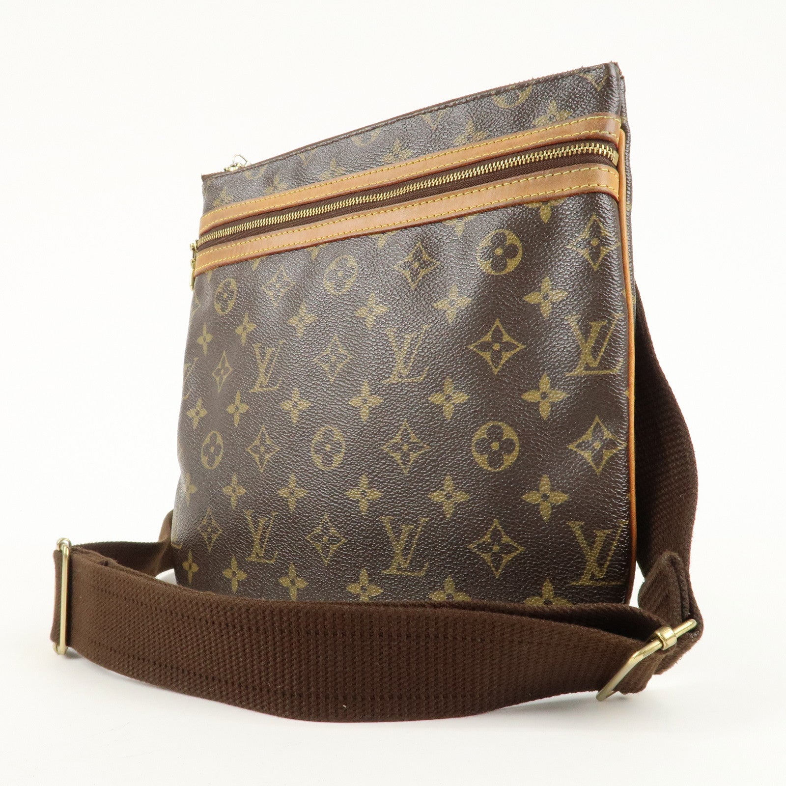 Louis Vuitton Monogram Pochette Bosphore Shoulder Bag M40044