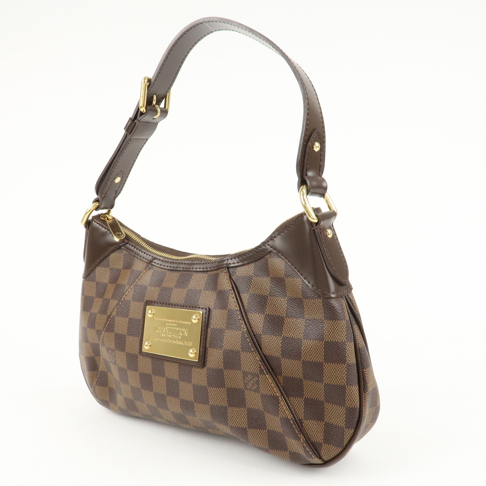 Louis Vuitton Damier Thames PM Shoulder Bag Hand Bag N48180