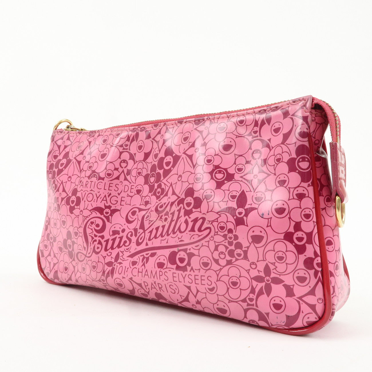 Louis Vuitton Cosmic Blossom Accessoires Pouch Rose M93166