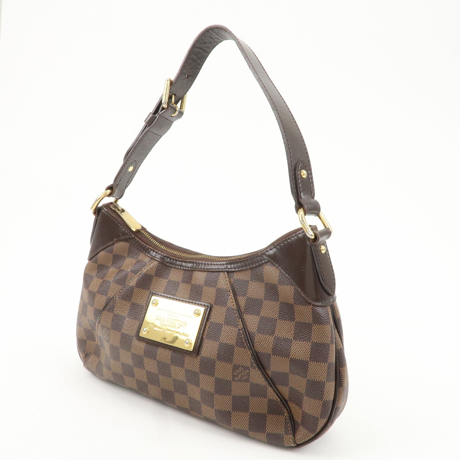 Louis Vuitton Damier Thames PM Shoulder Bag Hand Bag N48180