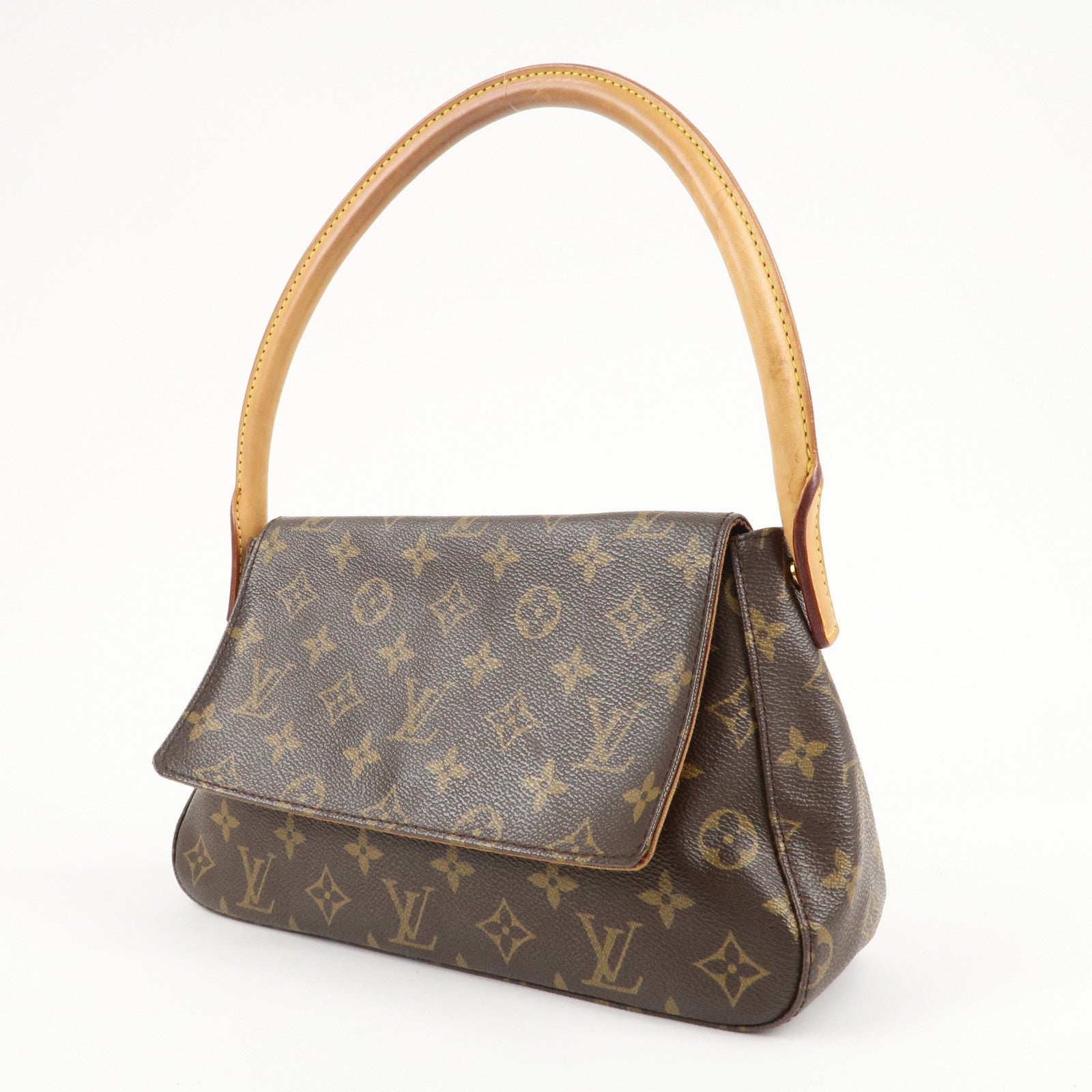 Louis Vuitton Monogram Mini Looping Shoulder Bag Hand Bag M51147