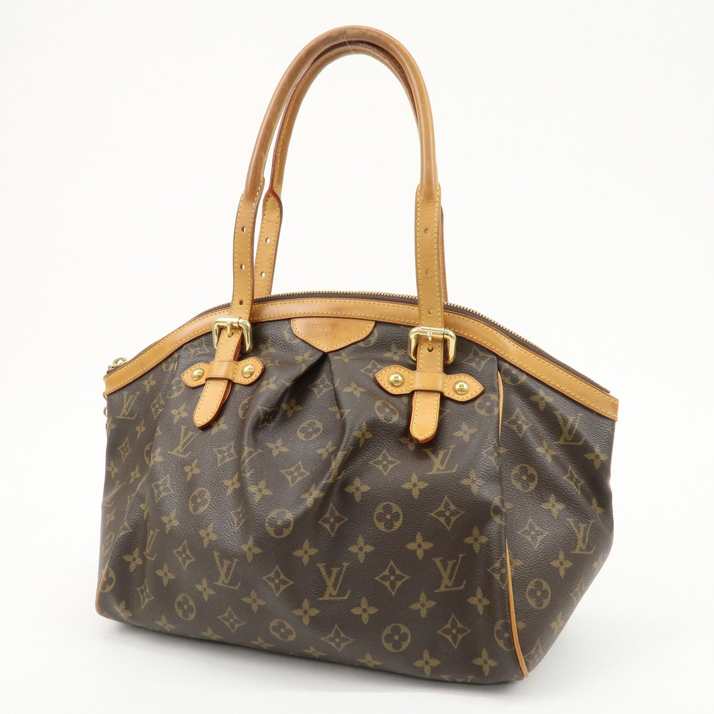 Louis Vuitton Monogram Tivoli GM Shoulder Bag Brown M40144