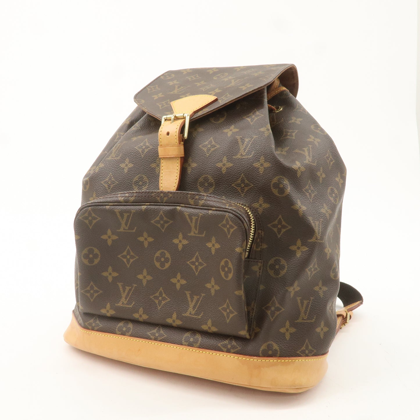 Louis Vuitton Monogram Montsouris GM Back Pack Brown M51135