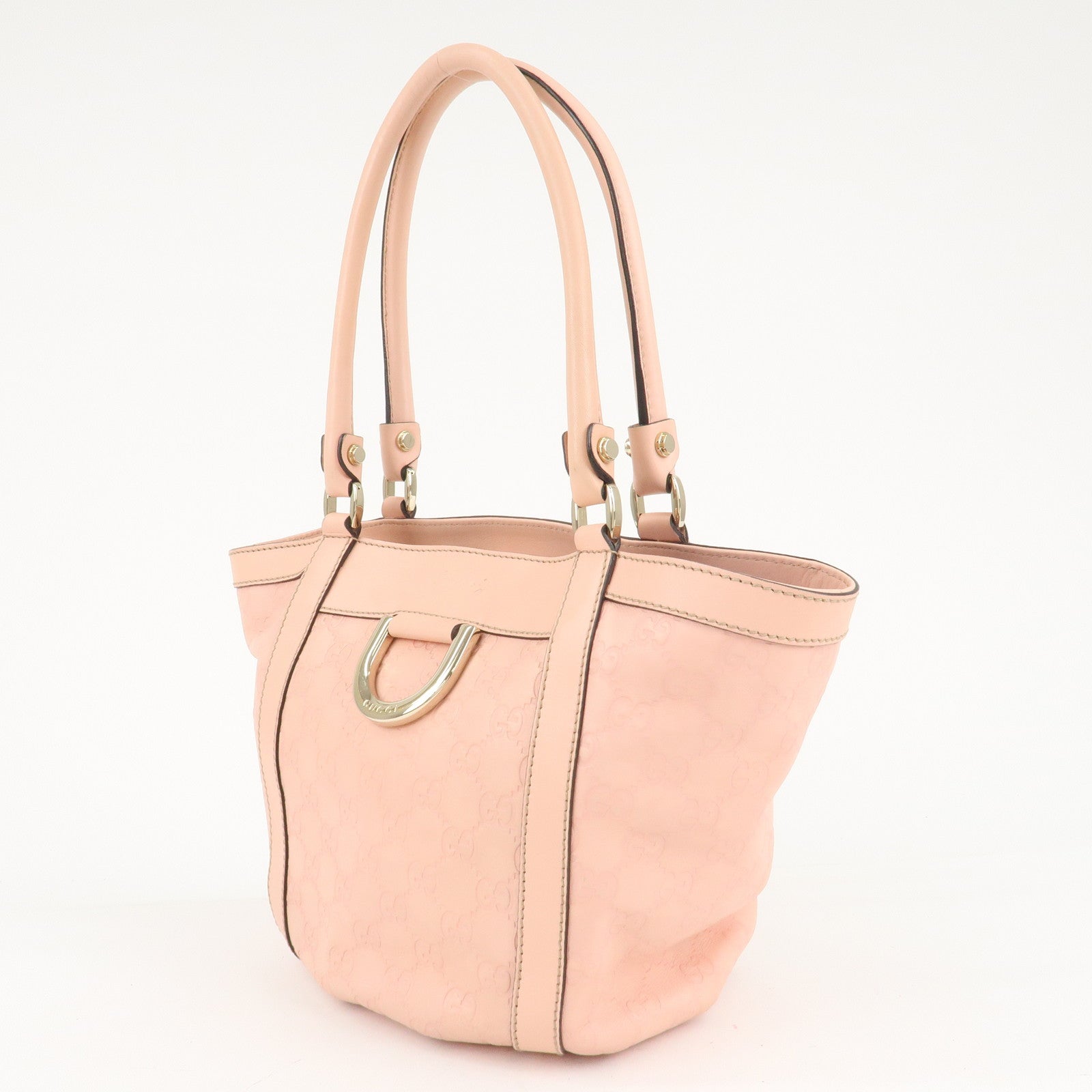 GUCCI Abbey Guccissima Leather Shoulder Bag Tote Bag 211983 Used