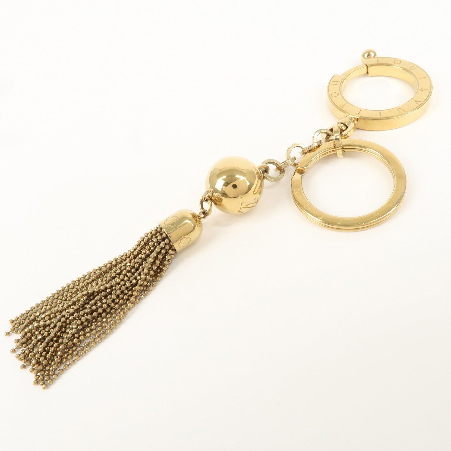 Louis Vuitton Porte Cles Swing Bag Charm Gold M65997