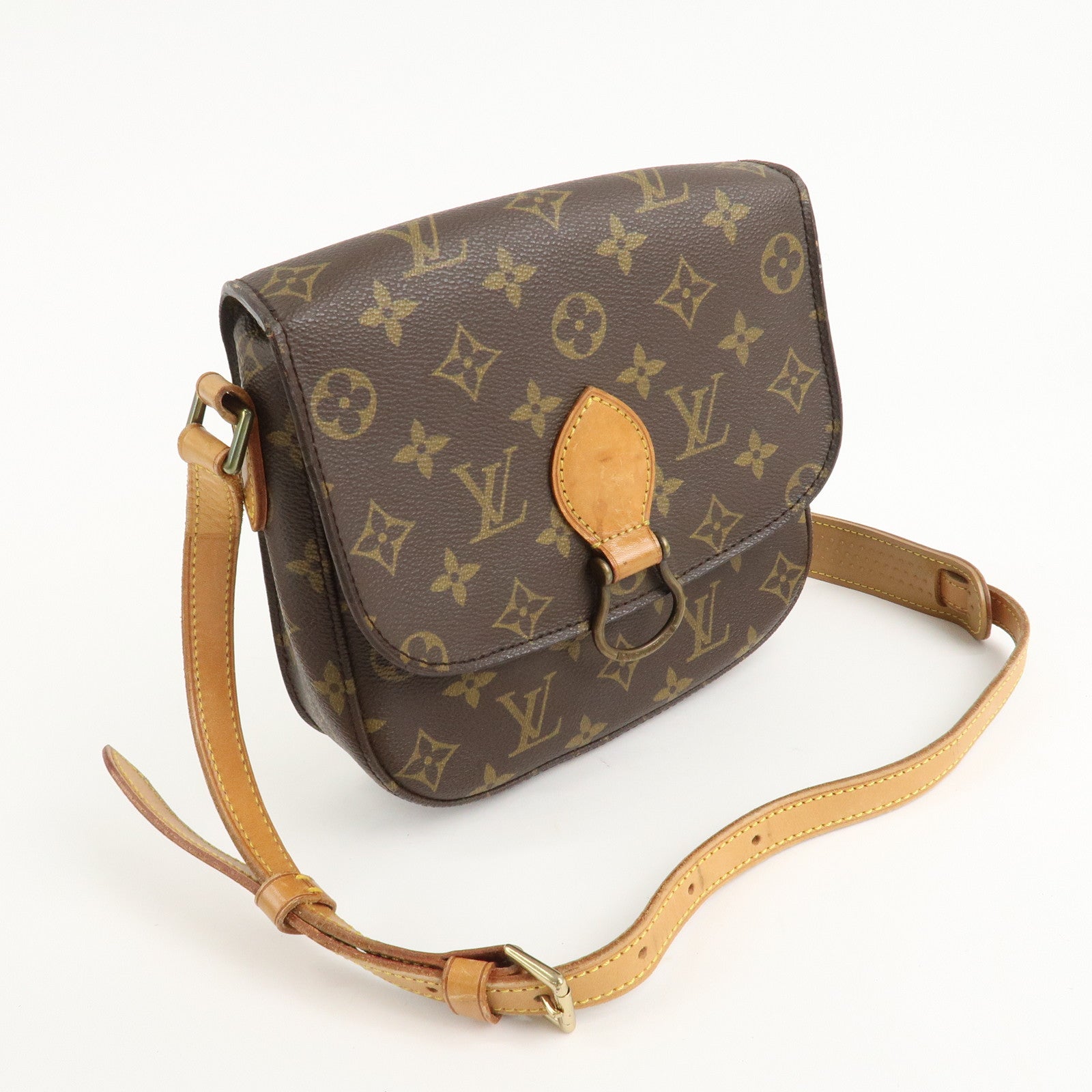 Louis Vuitton Monogram Mini Saint Cloud Shoulder Bag M51244