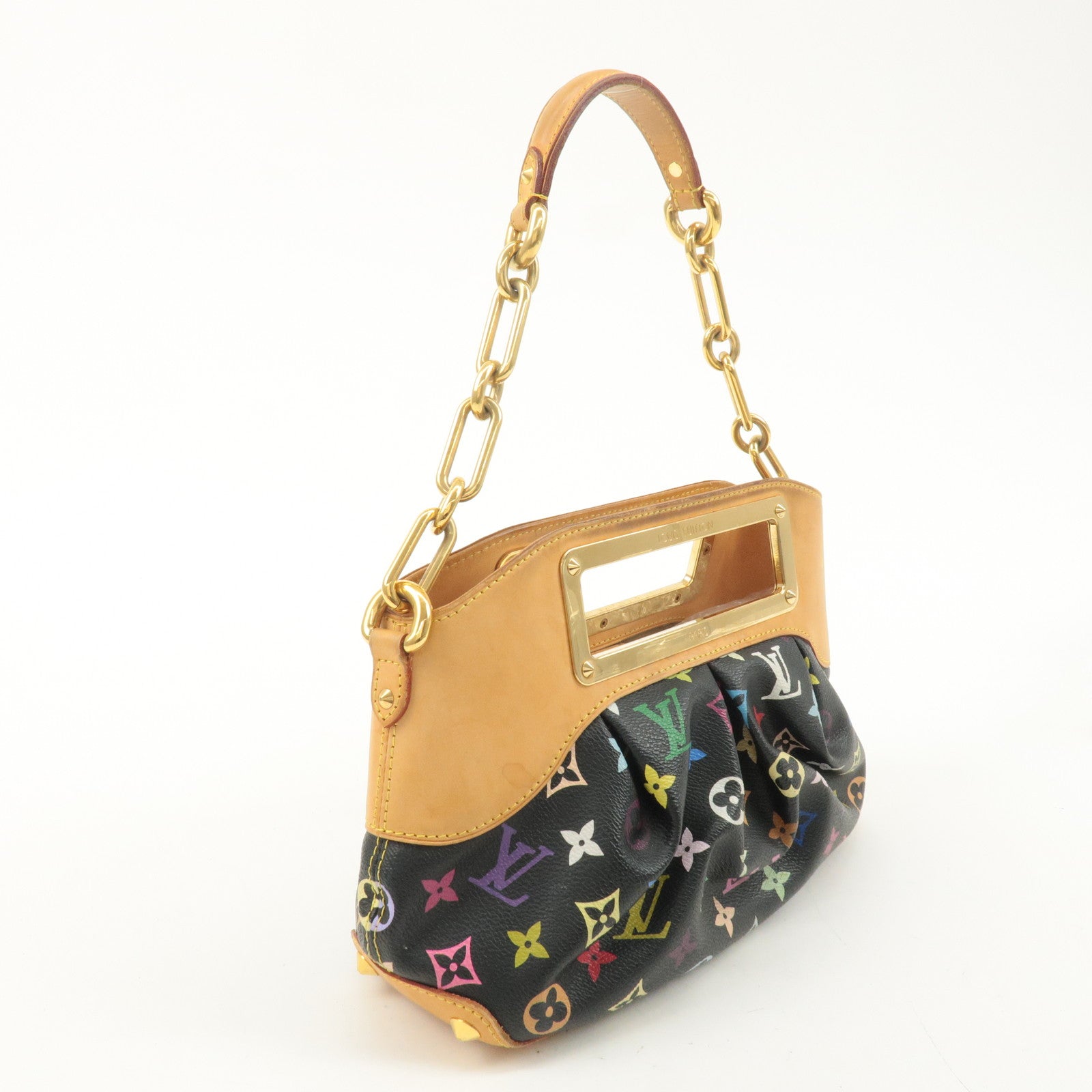 Louis Vuitton Monogram Multicolor Judy PM Hand Bag M40258