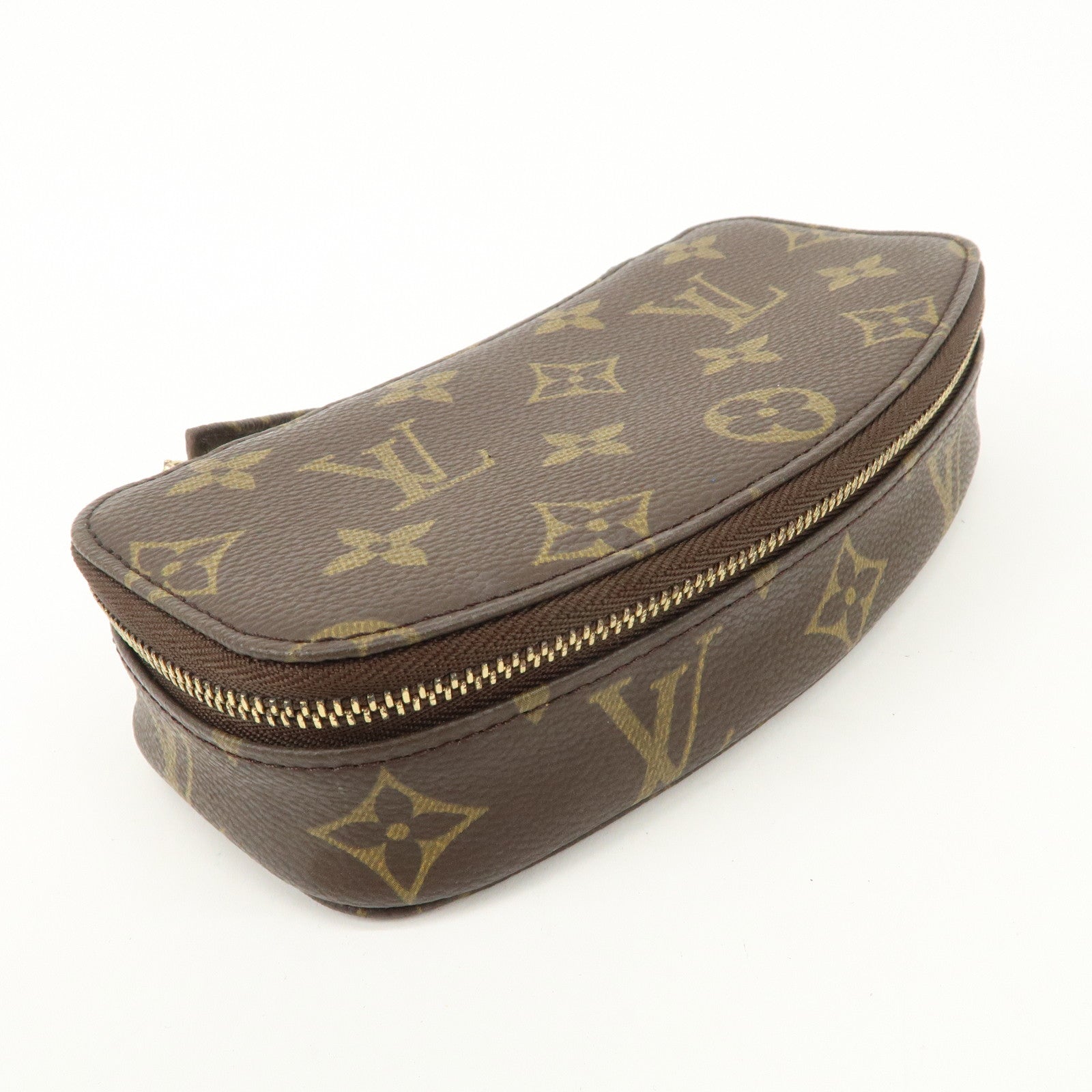 Louis Vuitton Monogram Posh Monte Carlo Pouch Brown M47352 Used