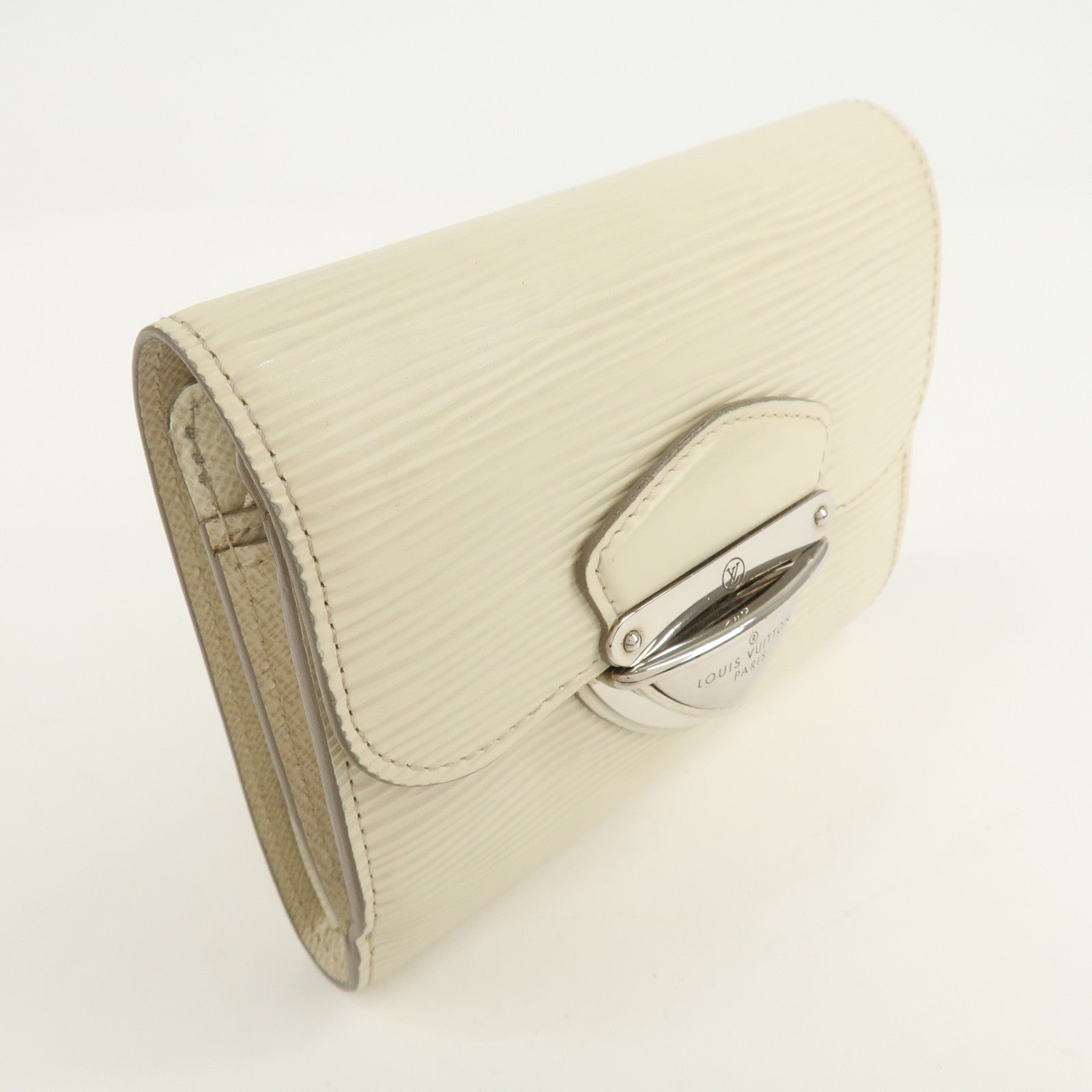 Louis Vuitton Epi Portefeuille Joy Tri-fold Wallet Ivory M6658J