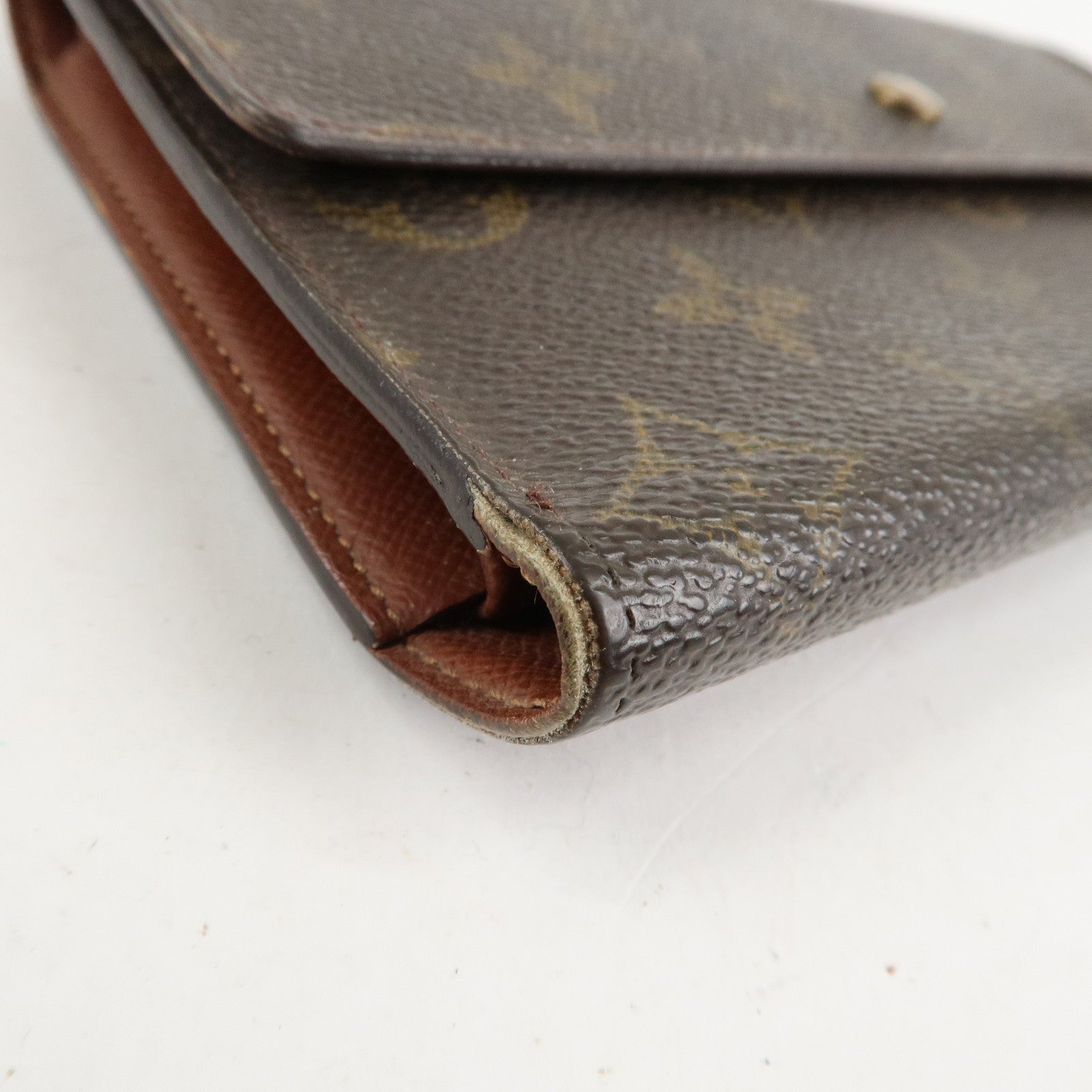 Louis Vuitton Monogram Set of 2 Porte Tresor International M61215 Used