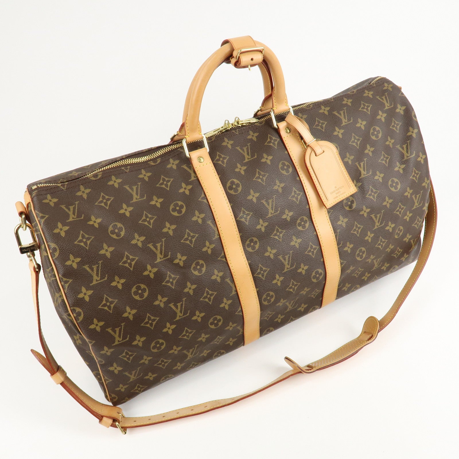 Louis Vuitton Monogram Keep All Bandouliere 55 Bag M41414