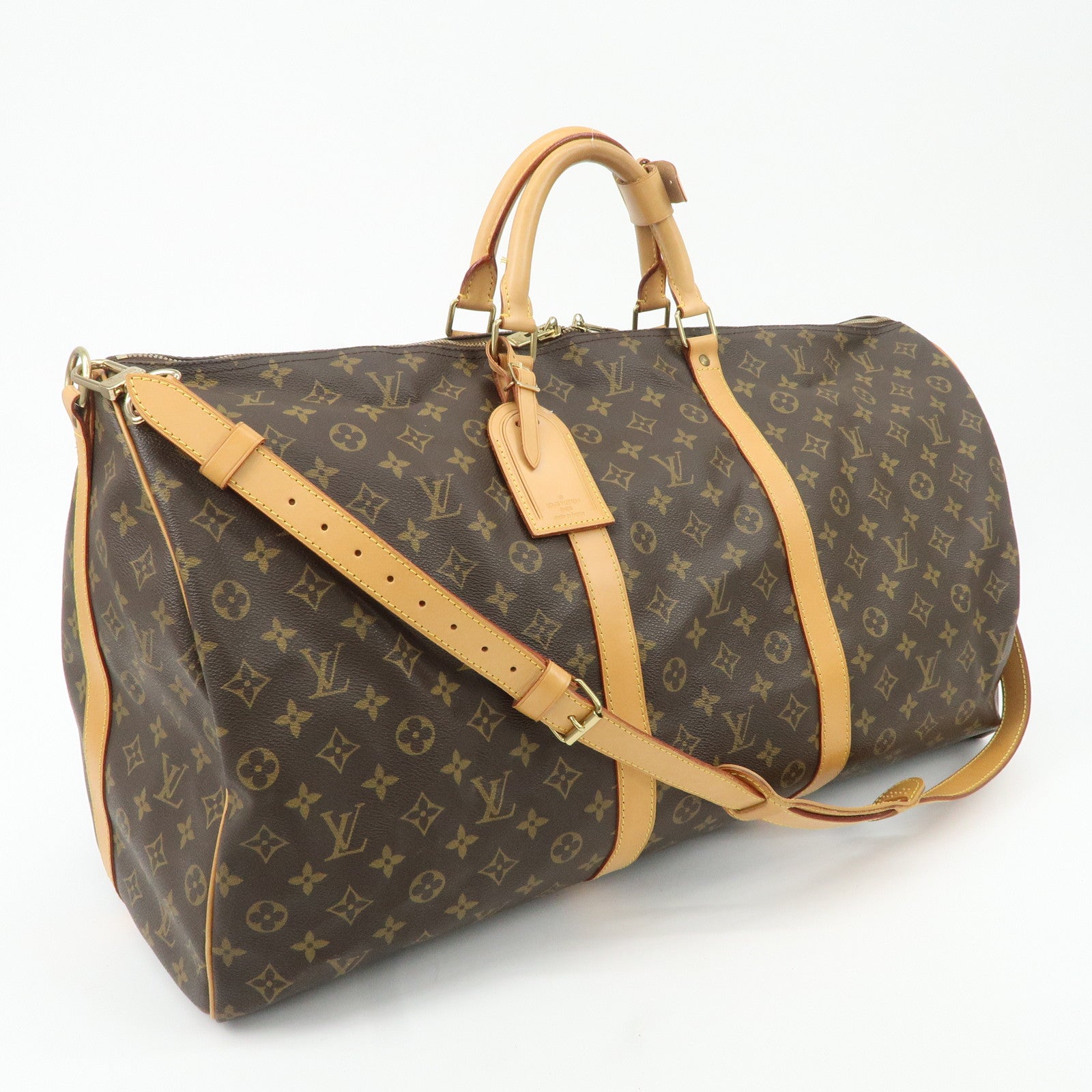 Louis Vuitton Monogram Keep All Bandouliere 60 Bag M41412