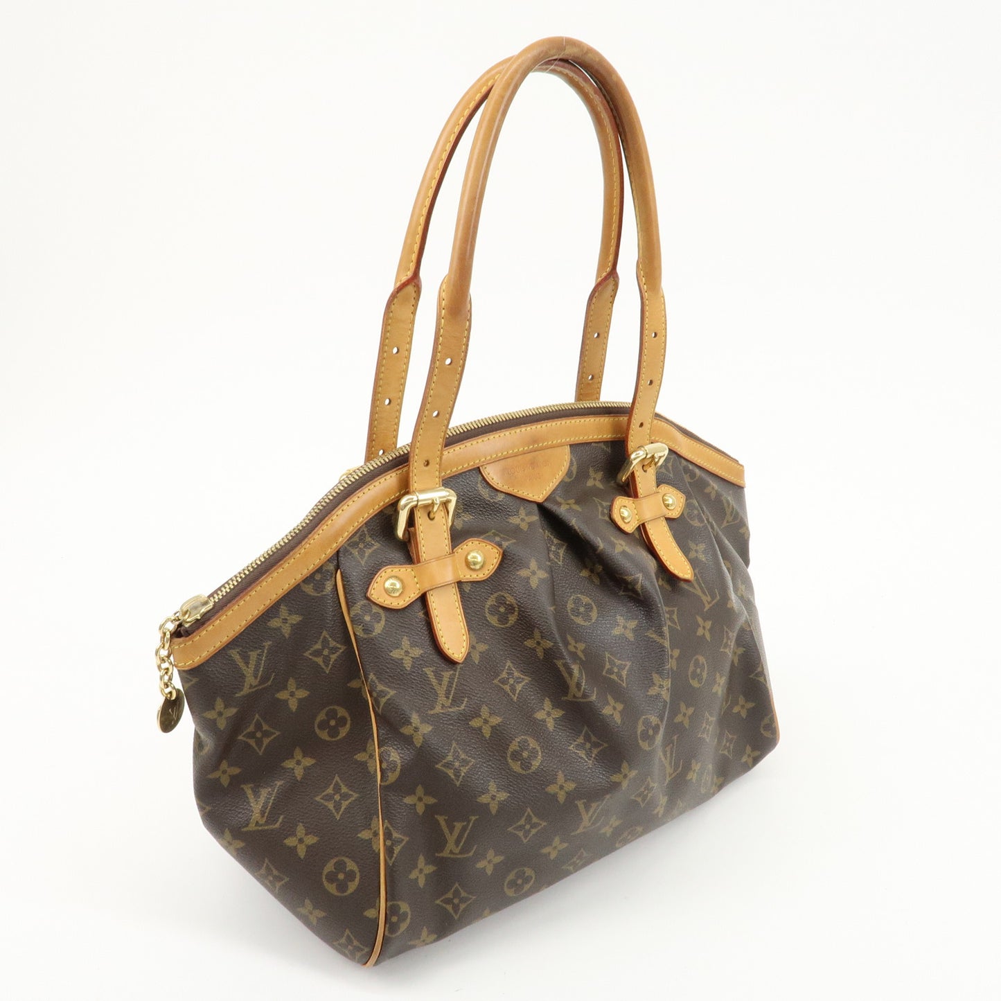 Louis Vuitton Monogram Tivoli GM Shoulder Bag Brown M40144