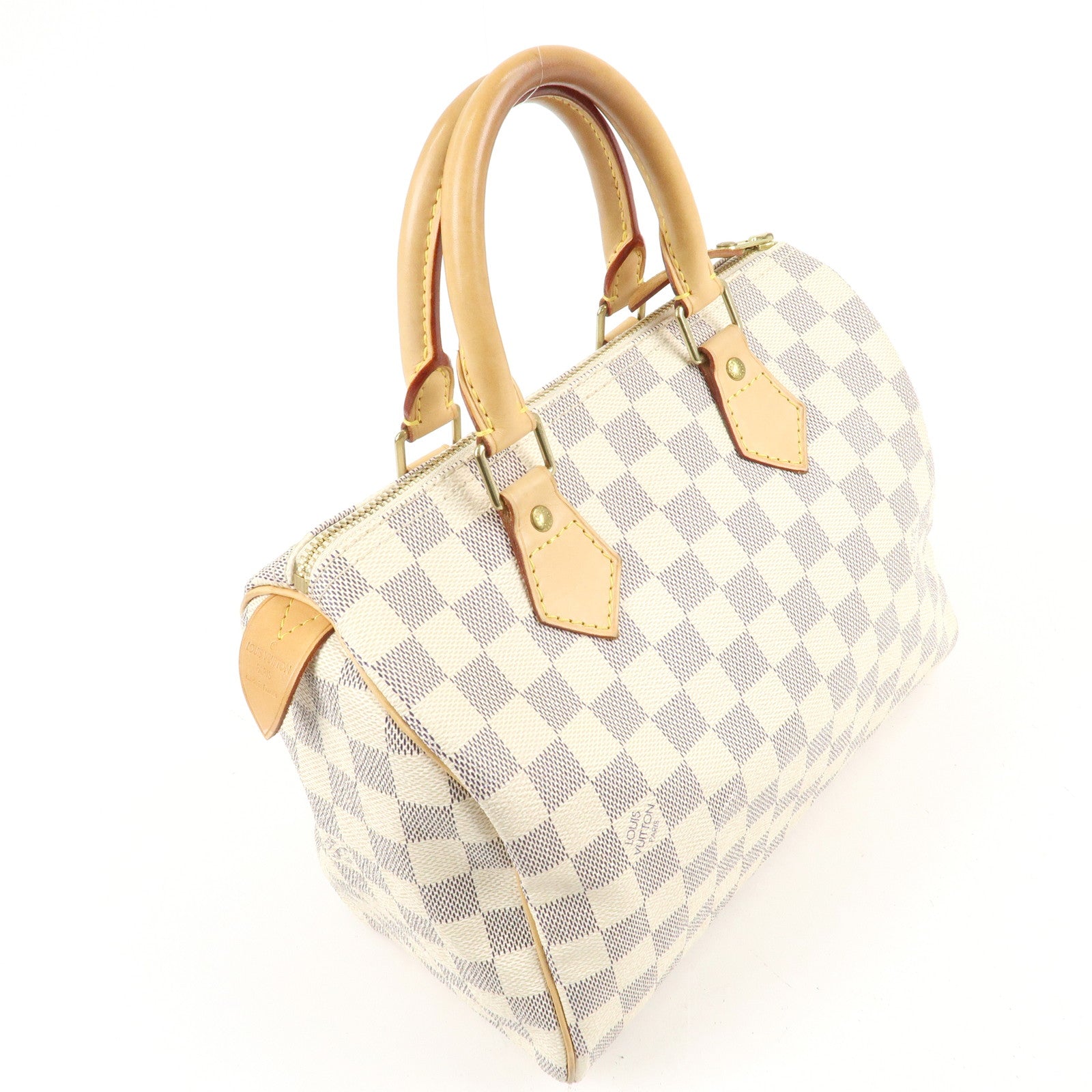 Louis Vuitton Damier Azur Speedy 25 Boston Bag Hand Bag N41534