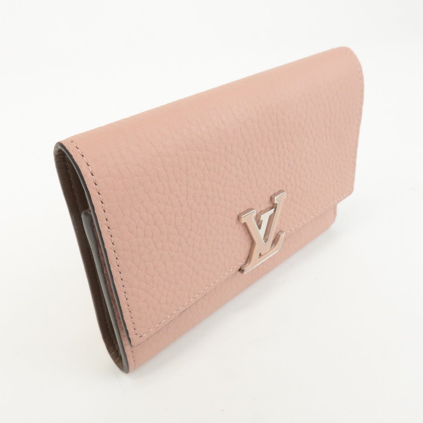 Louis Vuitton Portefeuille Capucine Compact Wallet Magnolia M62156