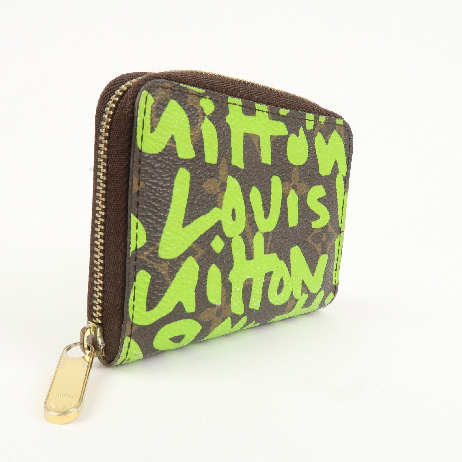 Louis Vuitton Monogram Graffiti Zippy Coin Case Coin Purse M93709