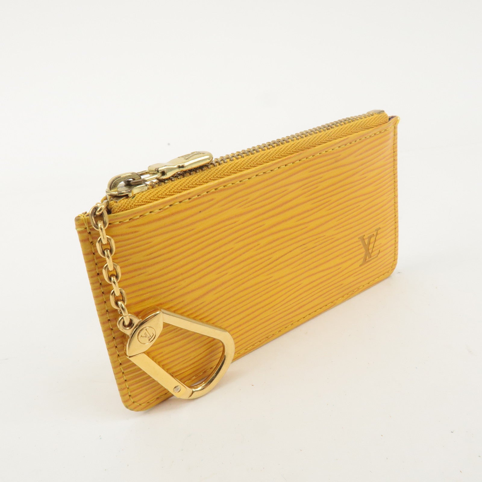 Louis Vuitton Epi Pochette Cles Coin Case Tassili Yellow M63809