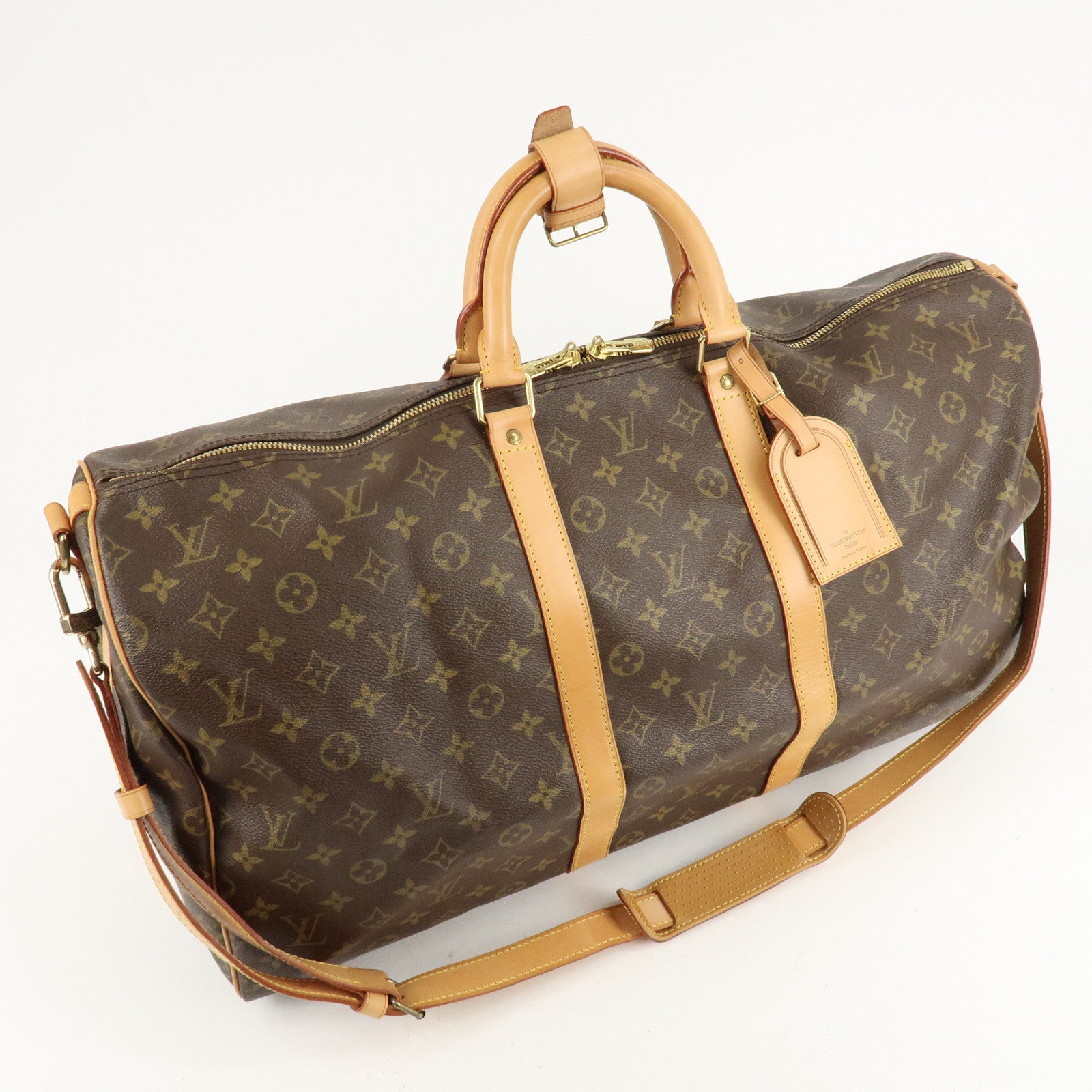 Louis Vuitton Monogram Keep All Bandouliere 55 Bag M41414