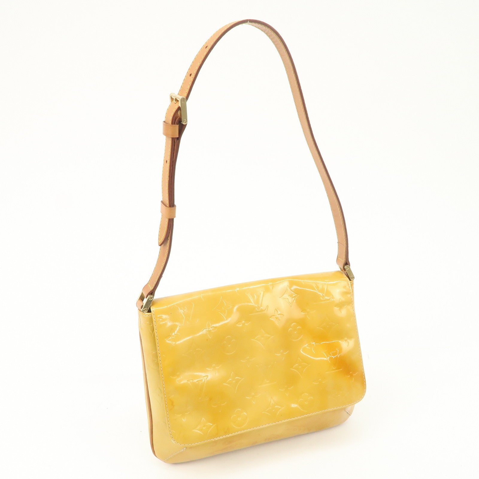 Louis Vuitton Monogram Vernis Thompson Street Jaune M91123 Used