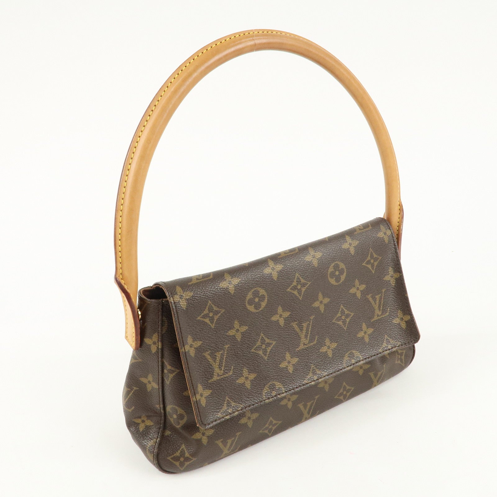 Louis Vuitton Monogram Mini Looping Shoulder Bag Hand Bag M51147