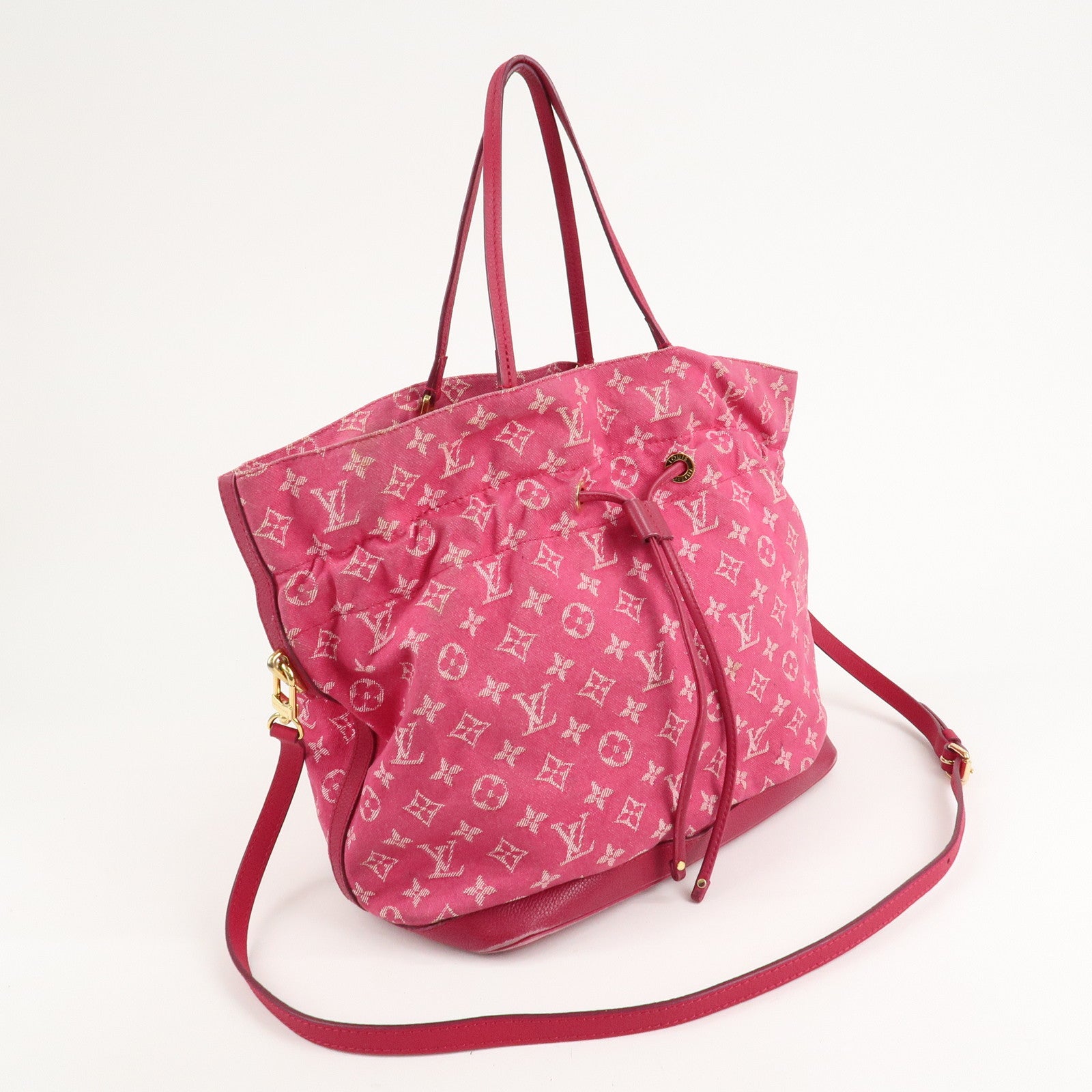 Louis Vuitton Monogram Denim Noefru MM Rose Indien M40870